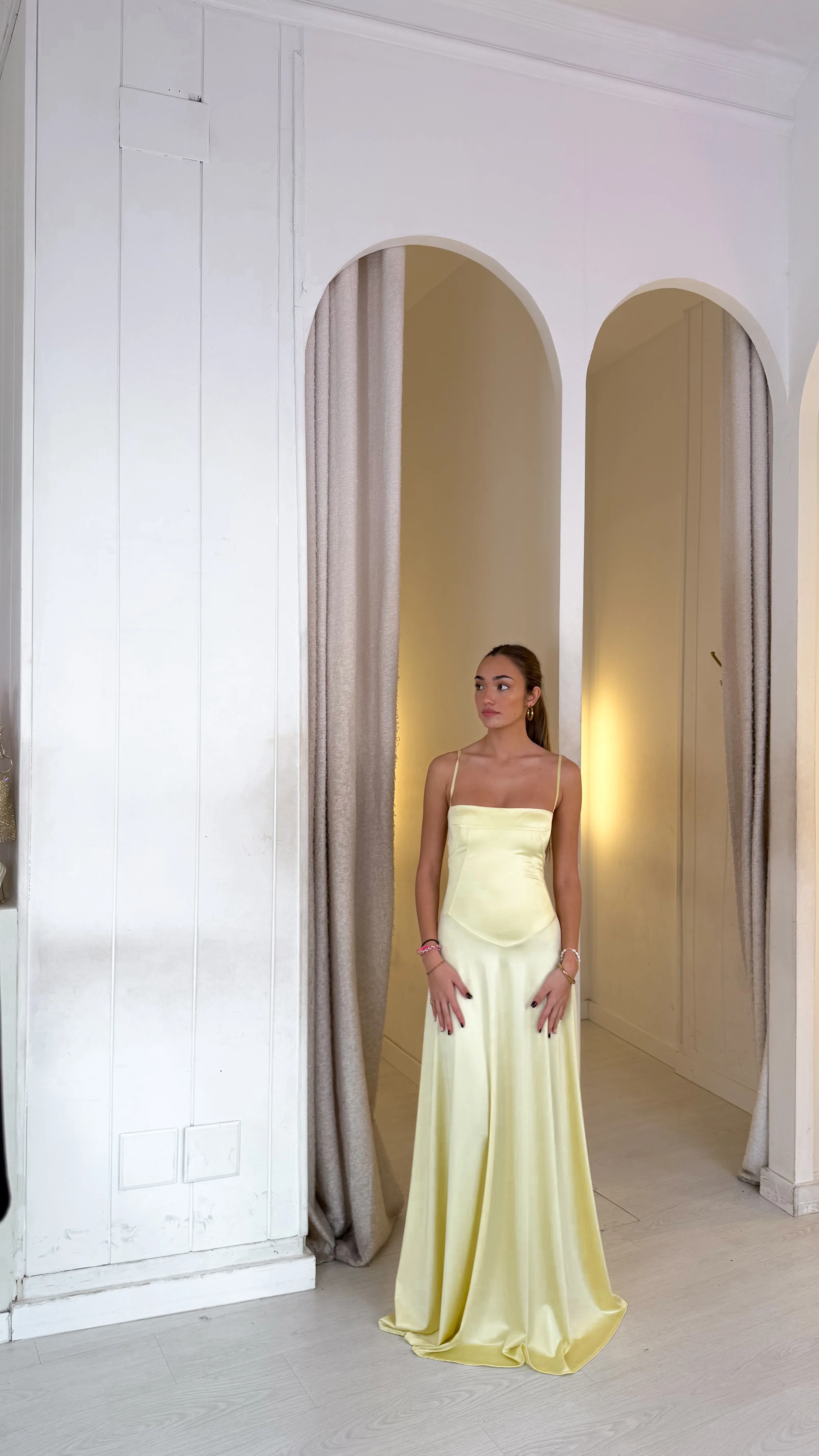 Alessandra dress - amarillo