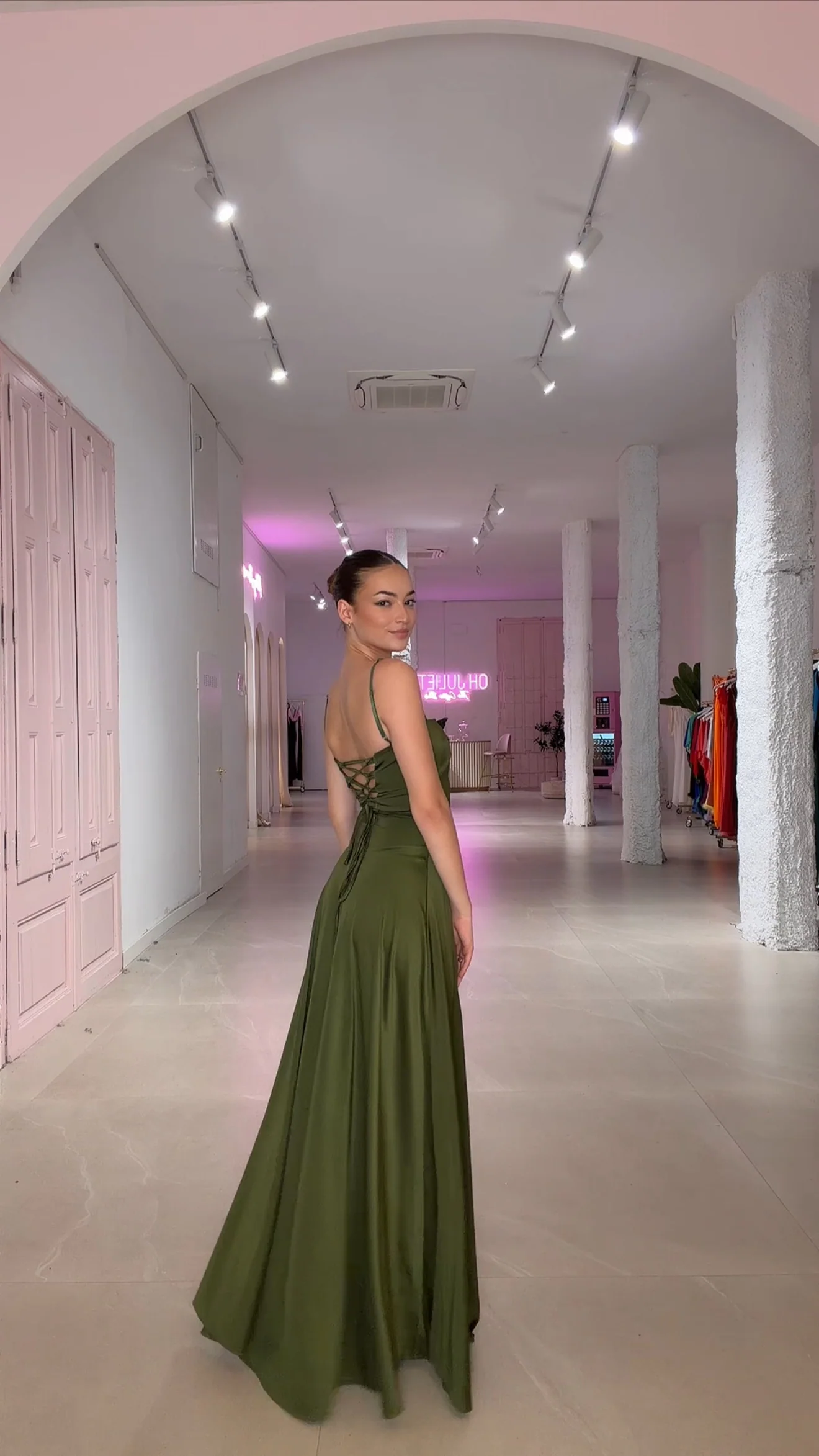 Alessandra dress - oliva