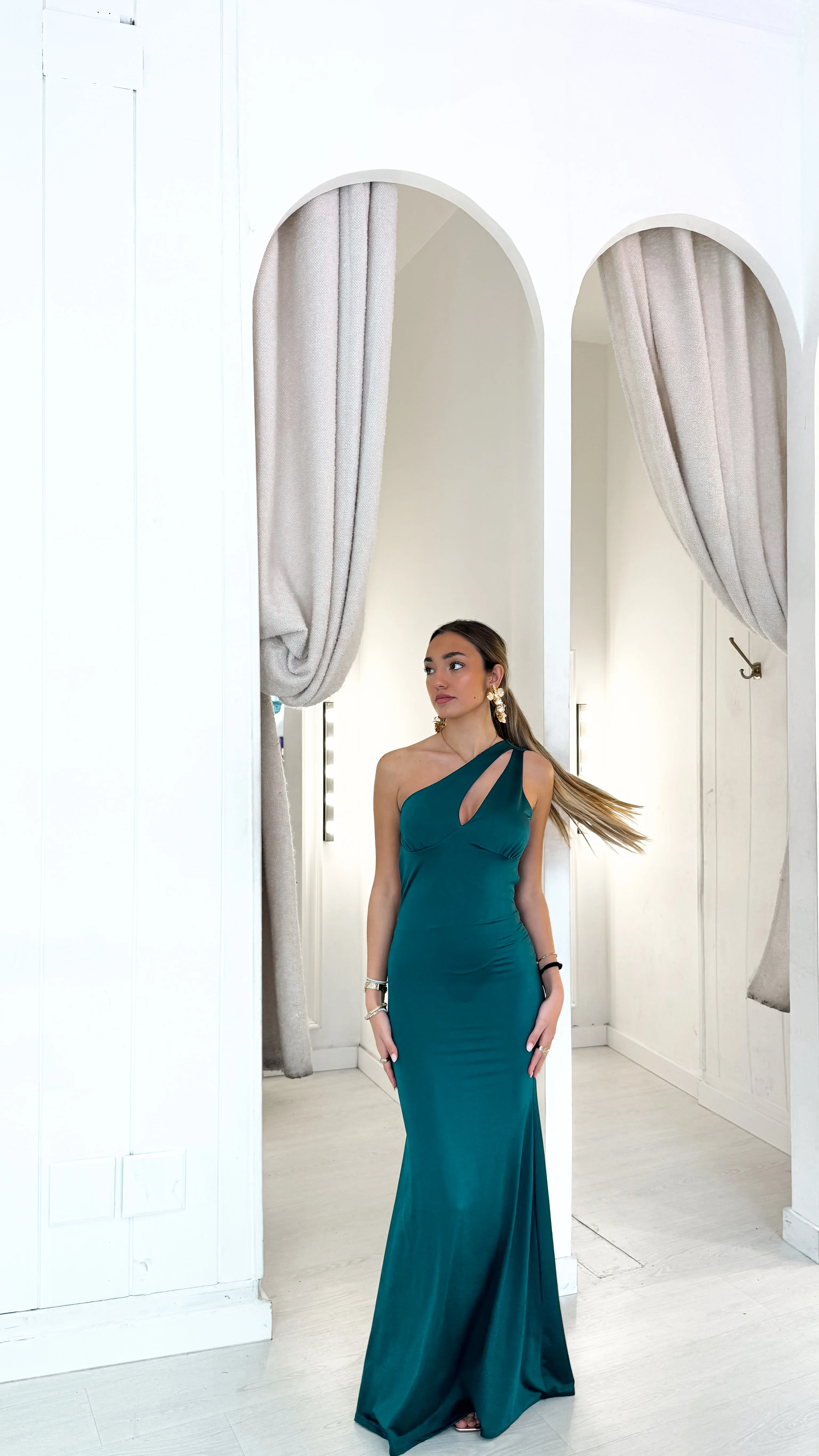 Angelina dress - petróleo - Image 2