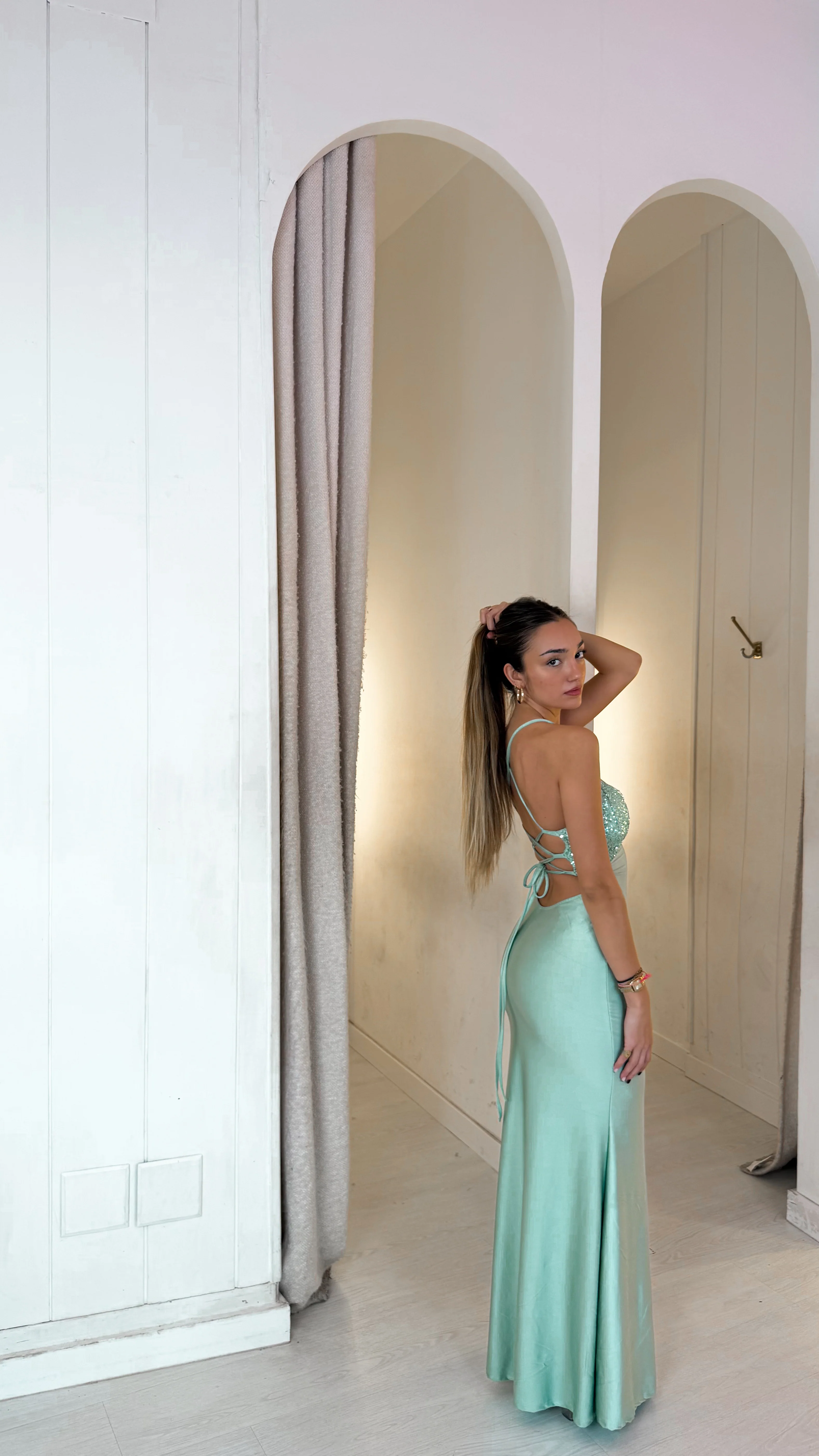 Ariel dress - aguamarina - Image 4