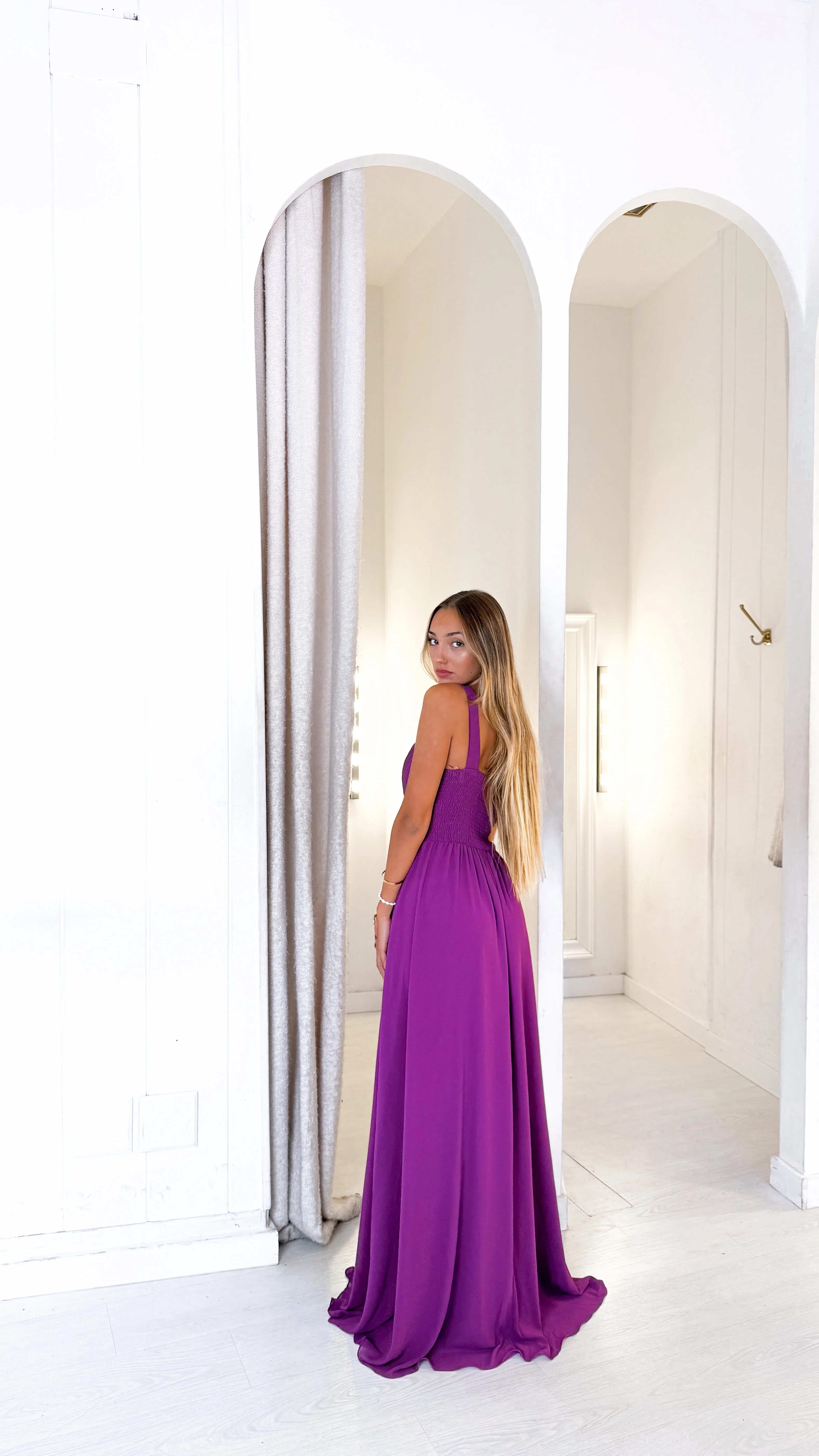 Atenea dress - buganvilla oscuro - Image 2