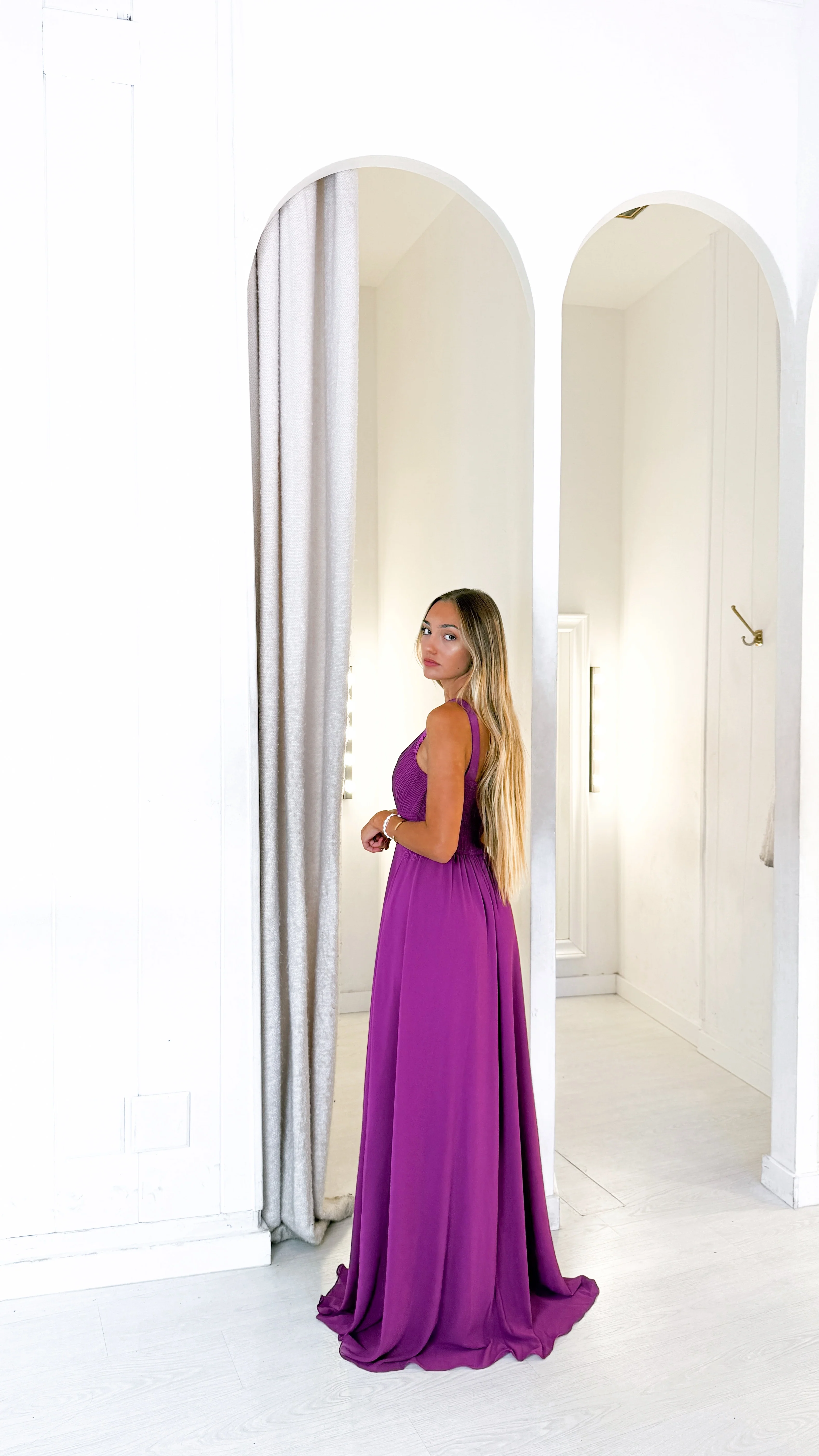 Atenea dress - buganvilla oscuro - Image 3