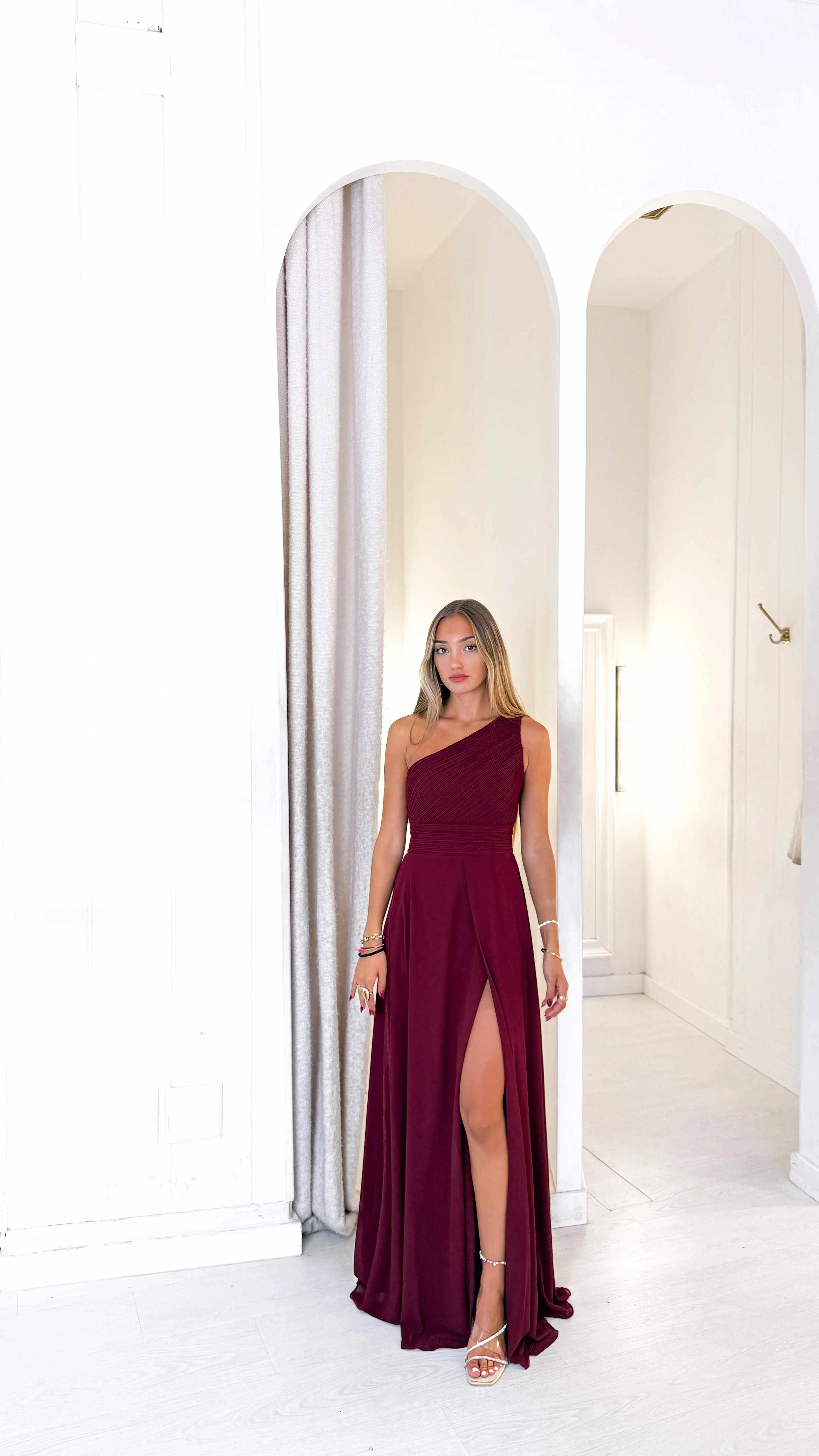 Atenea dress - burdeos - Image 2