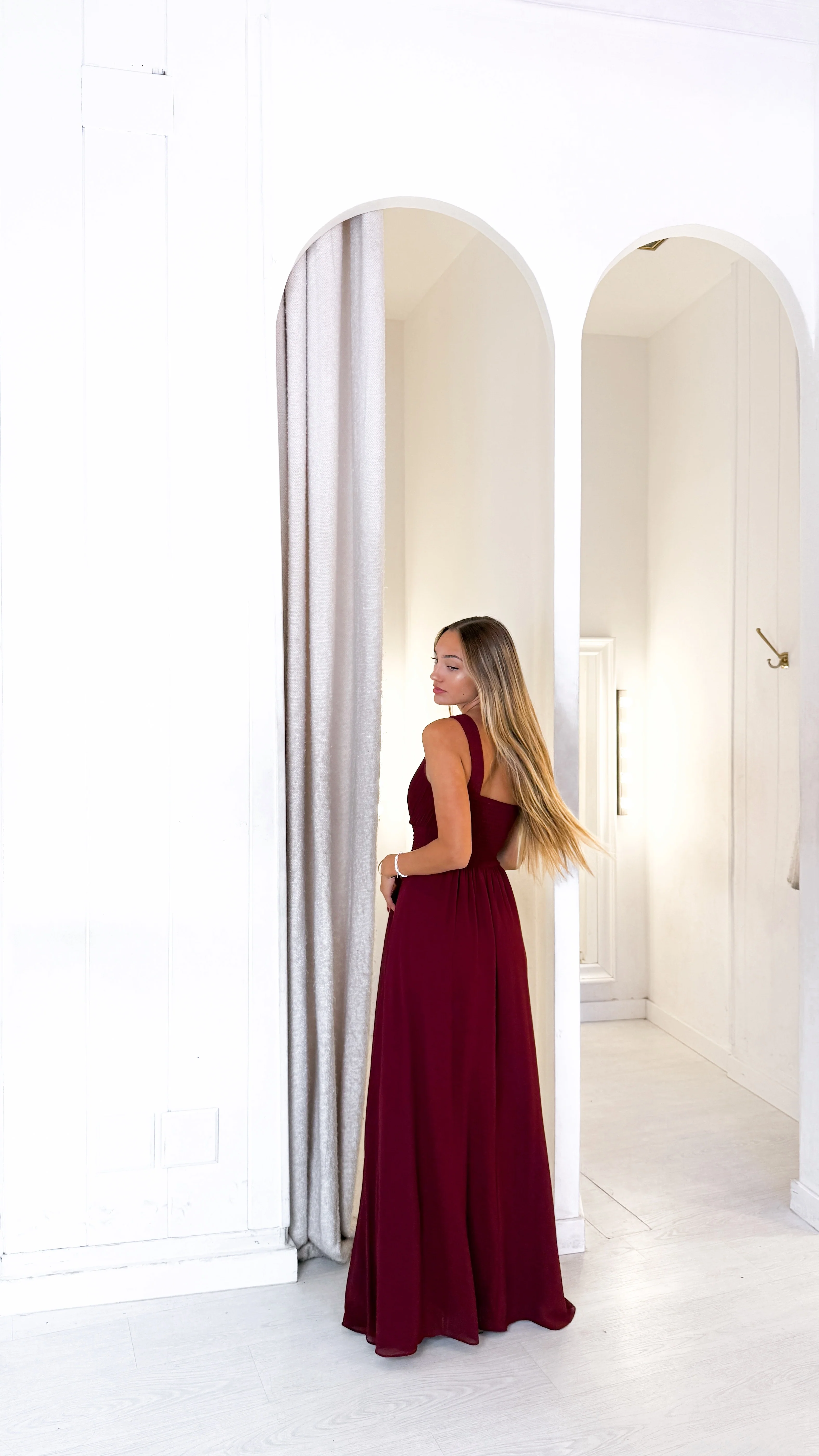 Atenea dress - burdeos - Image 3