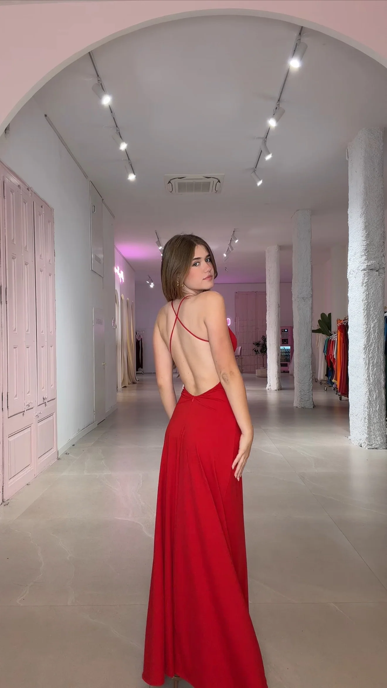 Aura dress - rojo - Image 3