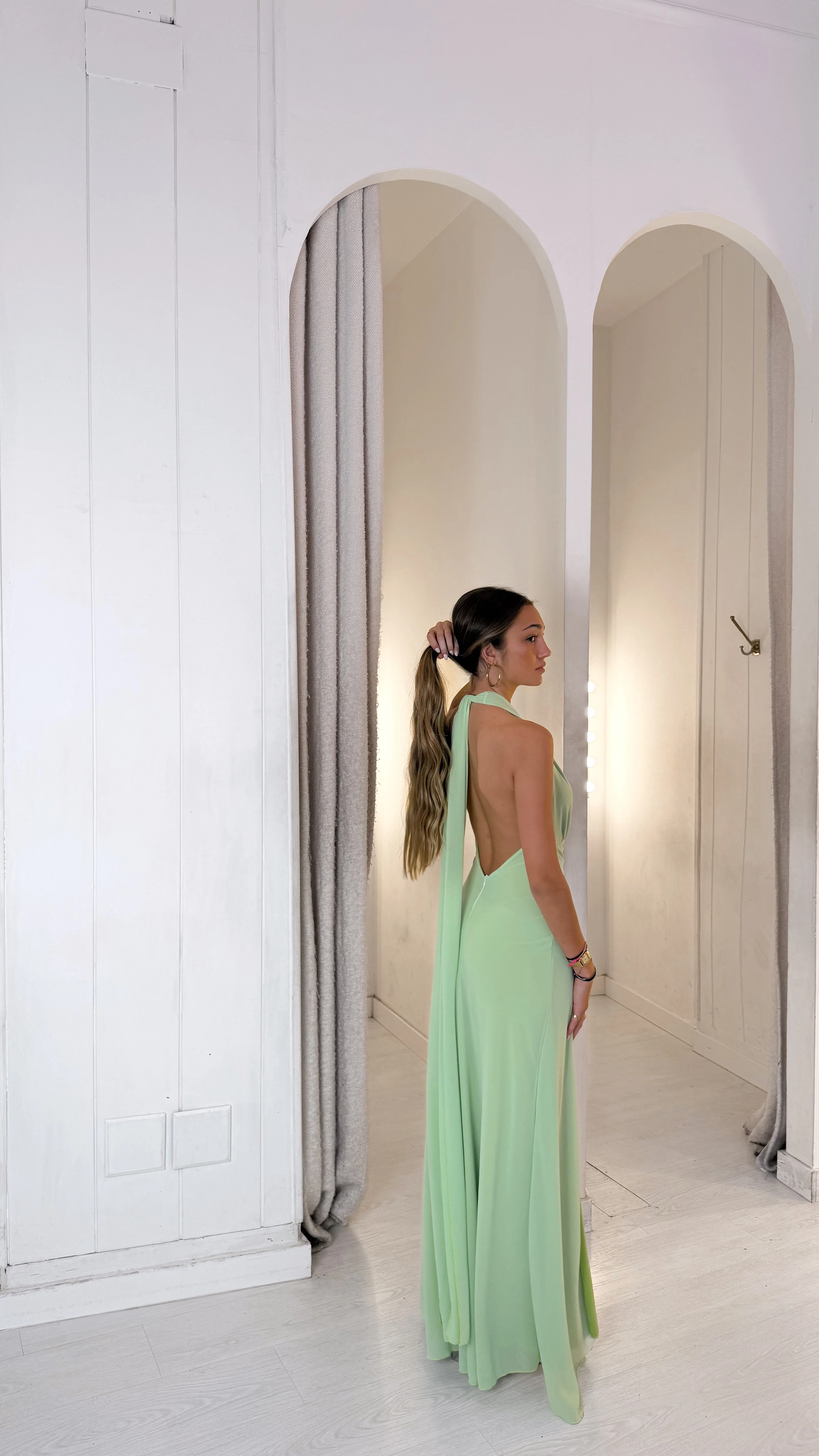 Avocado dress - verde