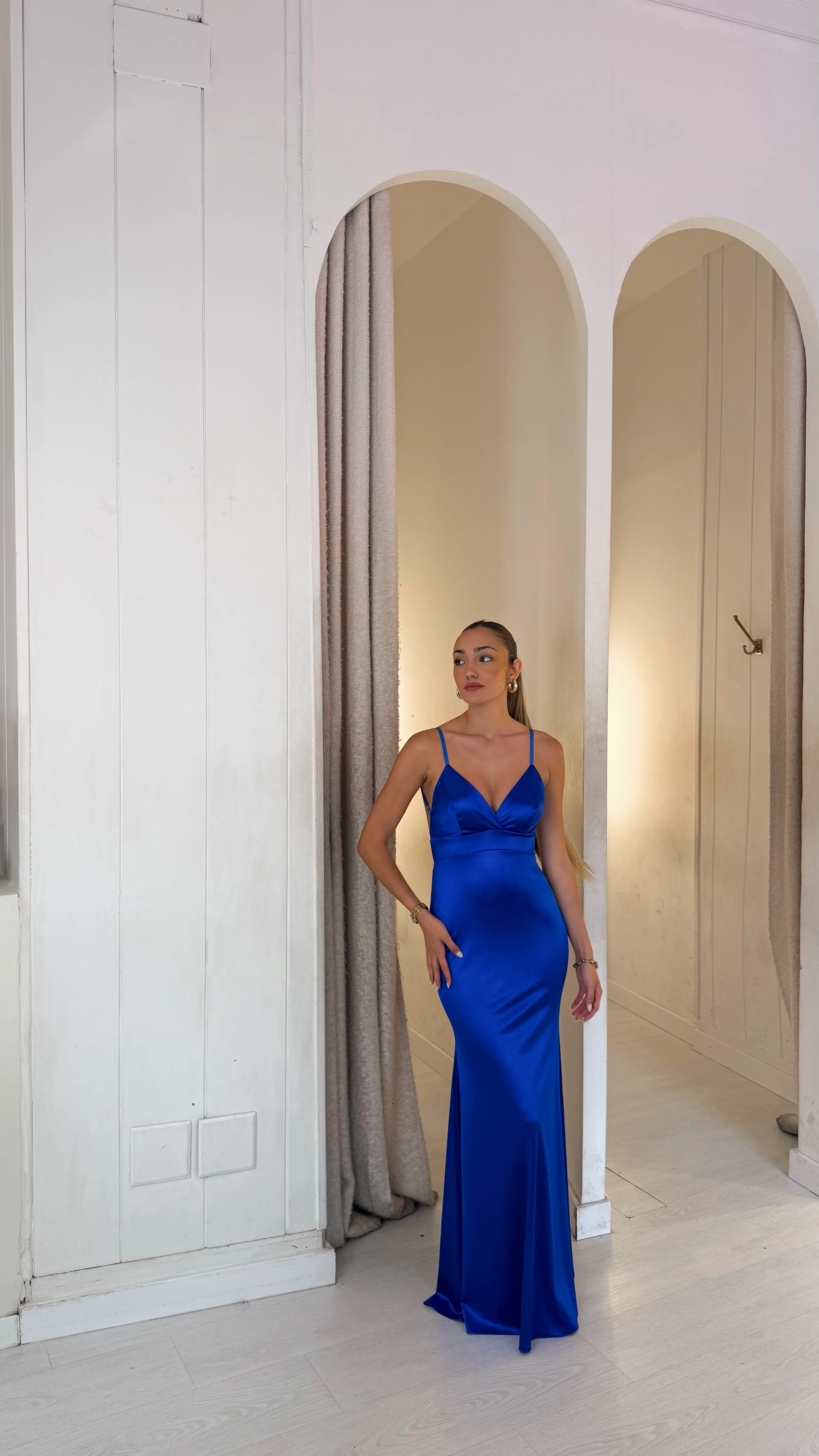 Berry dress - electric blue - Image 2