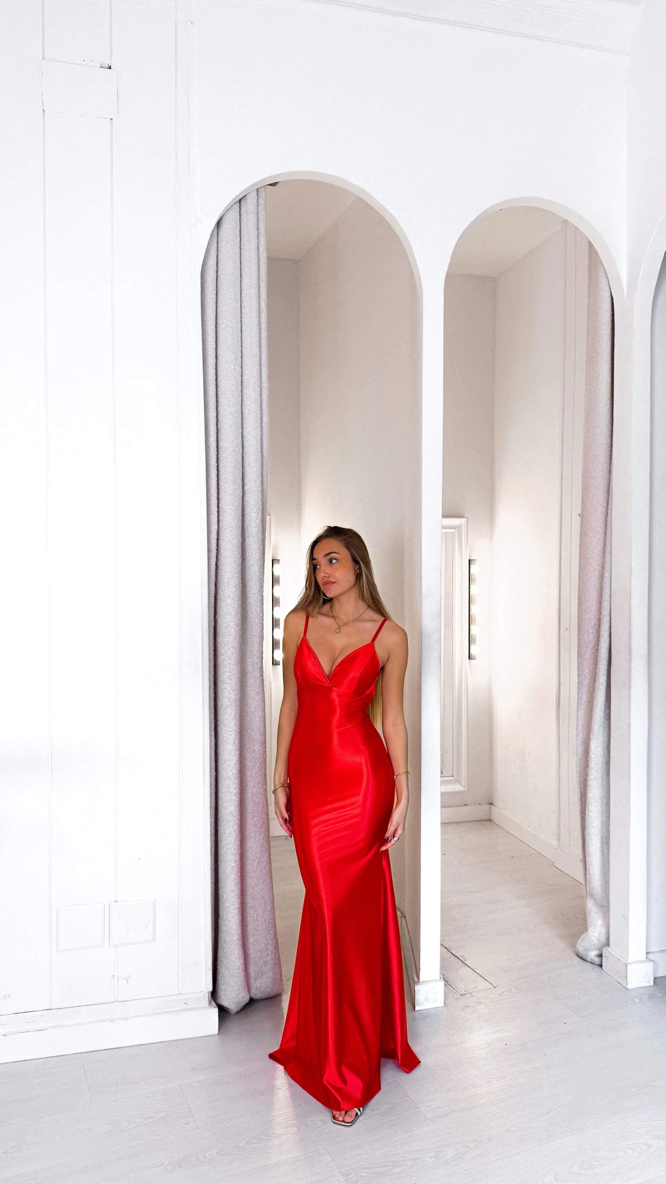 Berry dress - rojo - Image 2