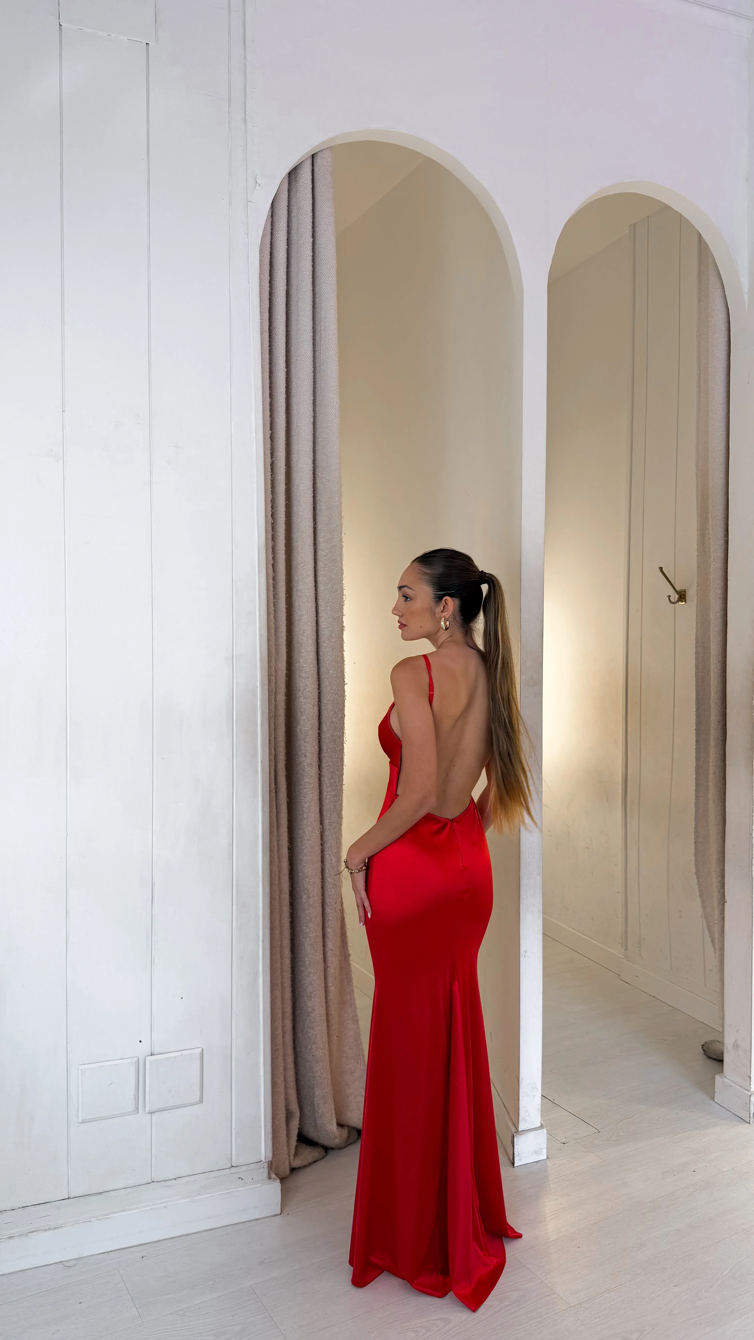 Berry dress - rojo