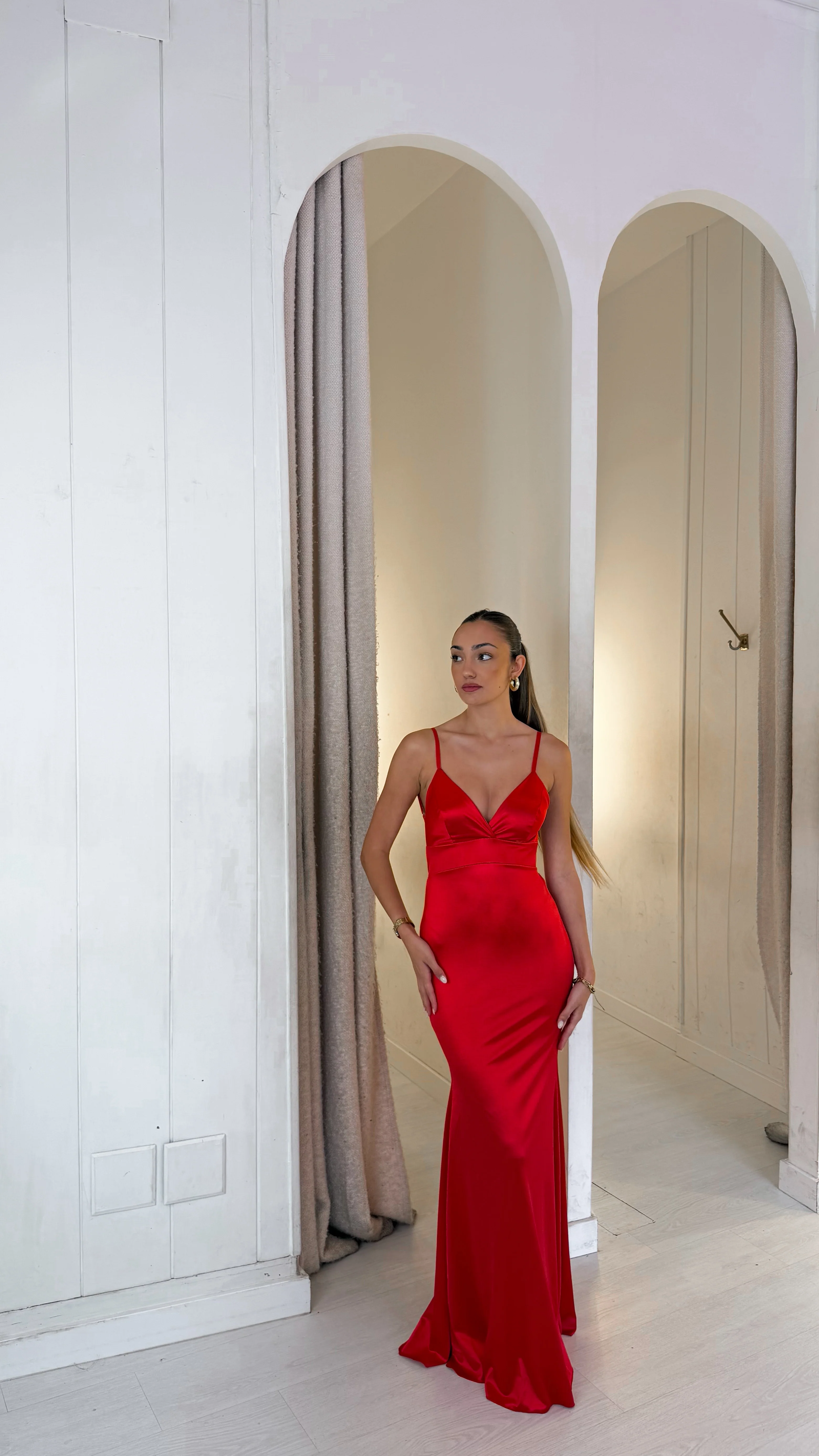 Berry dress - rojo - Image 2