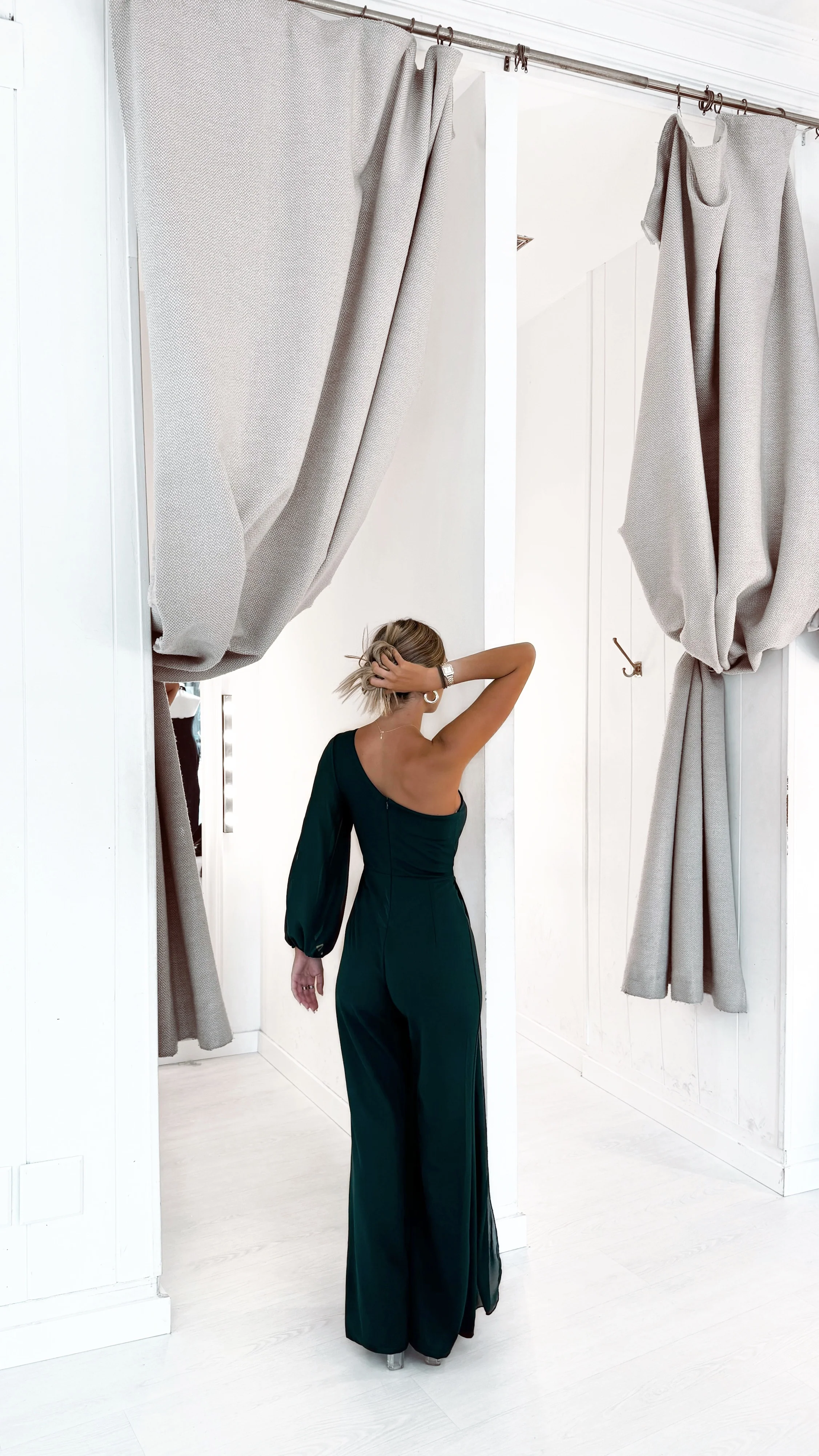 Blair playsuit - verde botella - Image 2