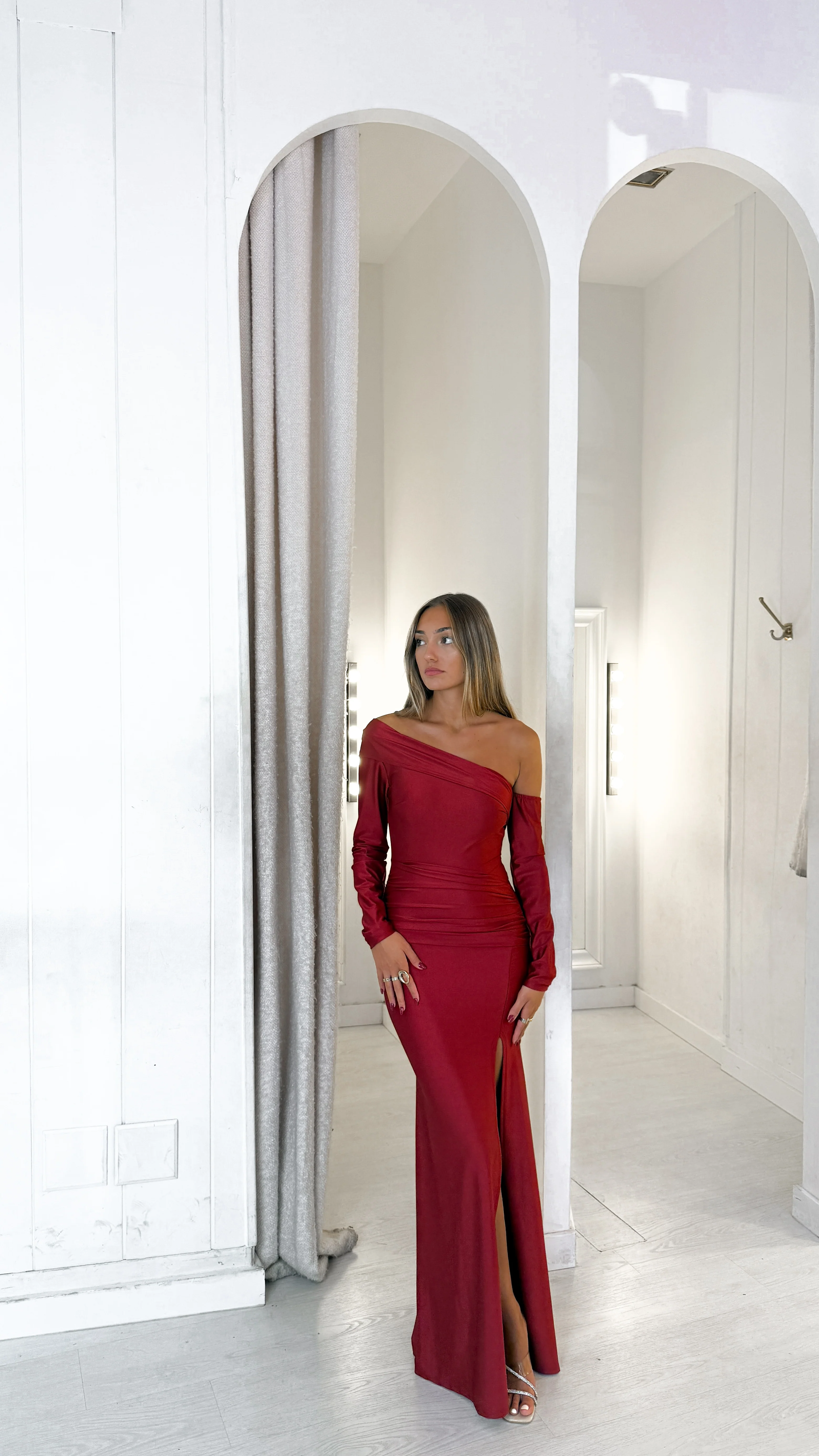 Brisa dress - burdeos - Image 3