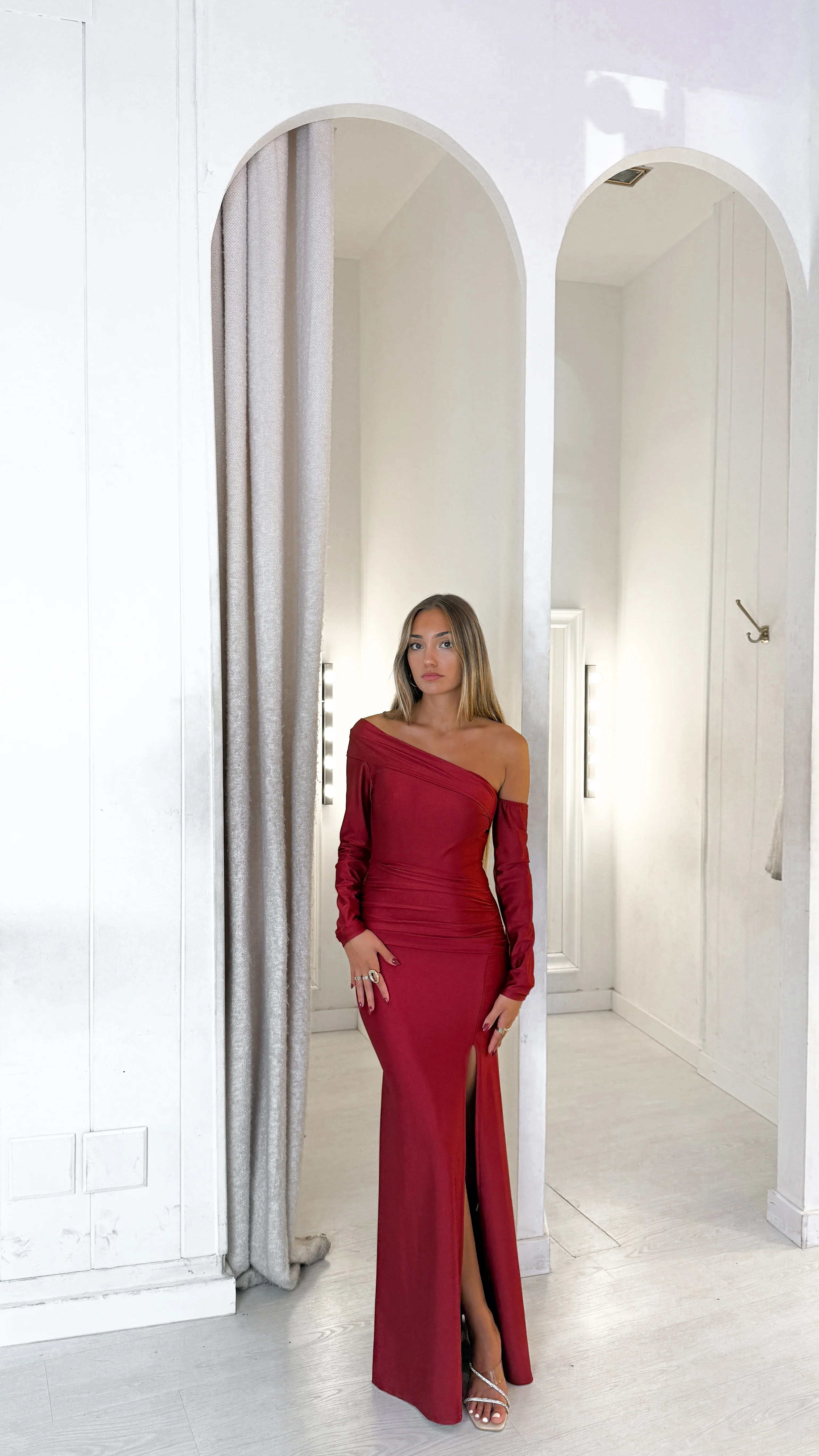 Brisa dress - burdeos - Image 4