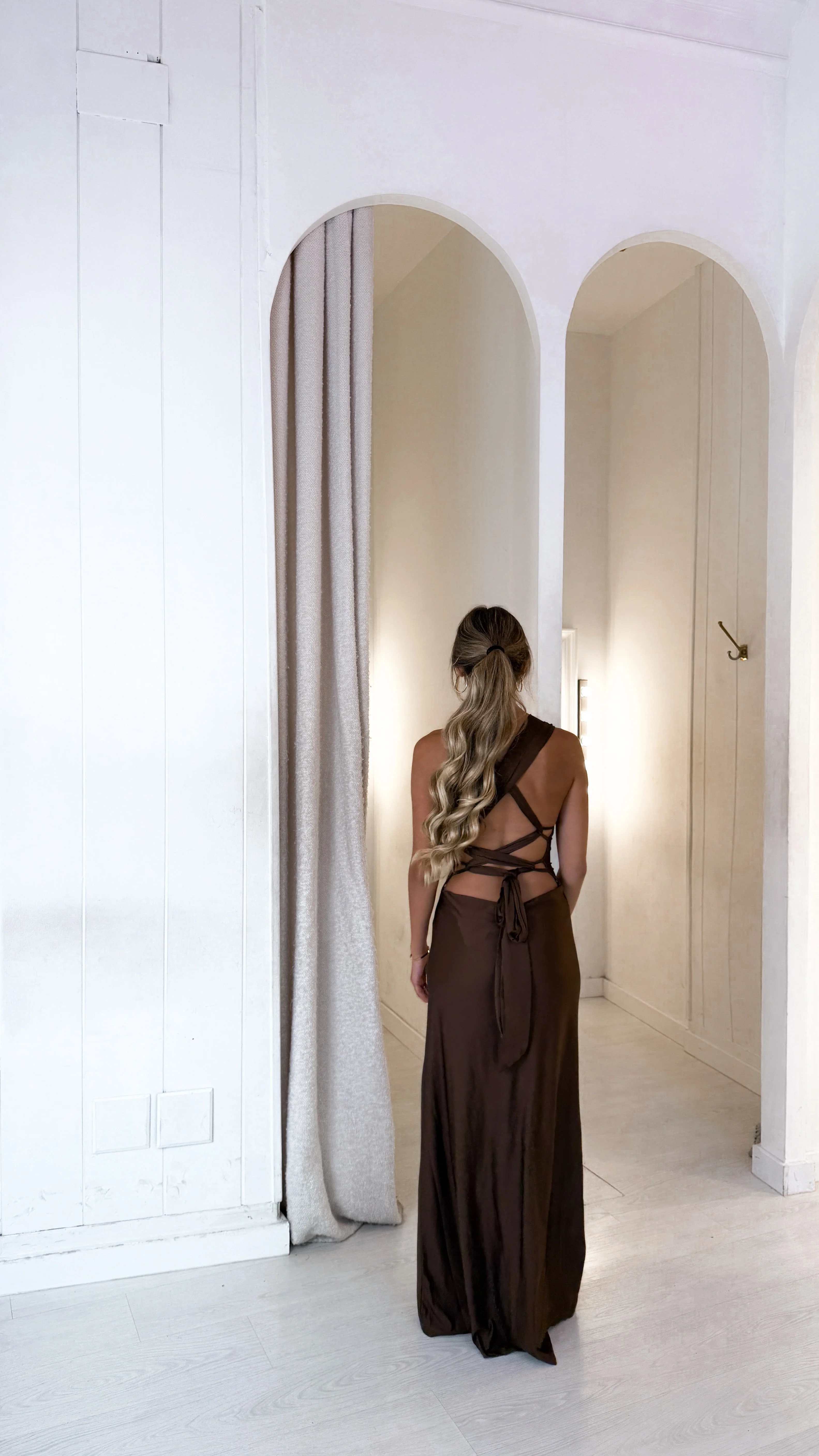 Brume dress - chocolate - Image 2