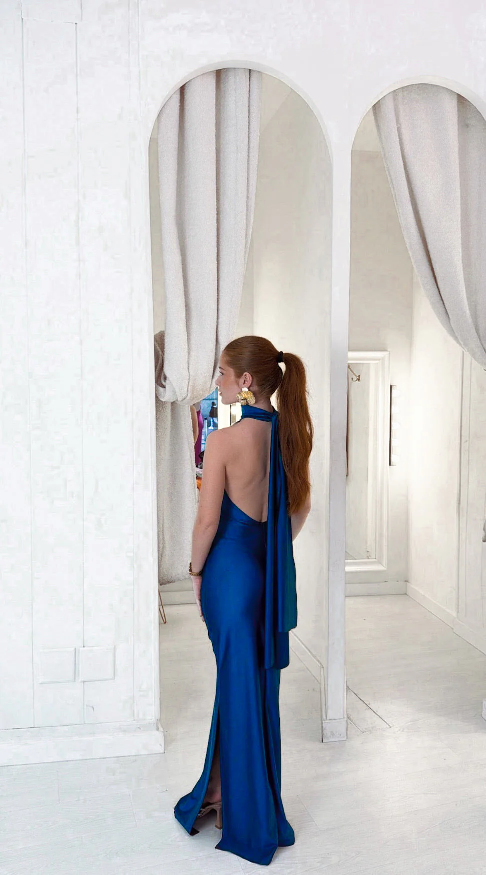 Claire dress - azul eléctrico - Image 2