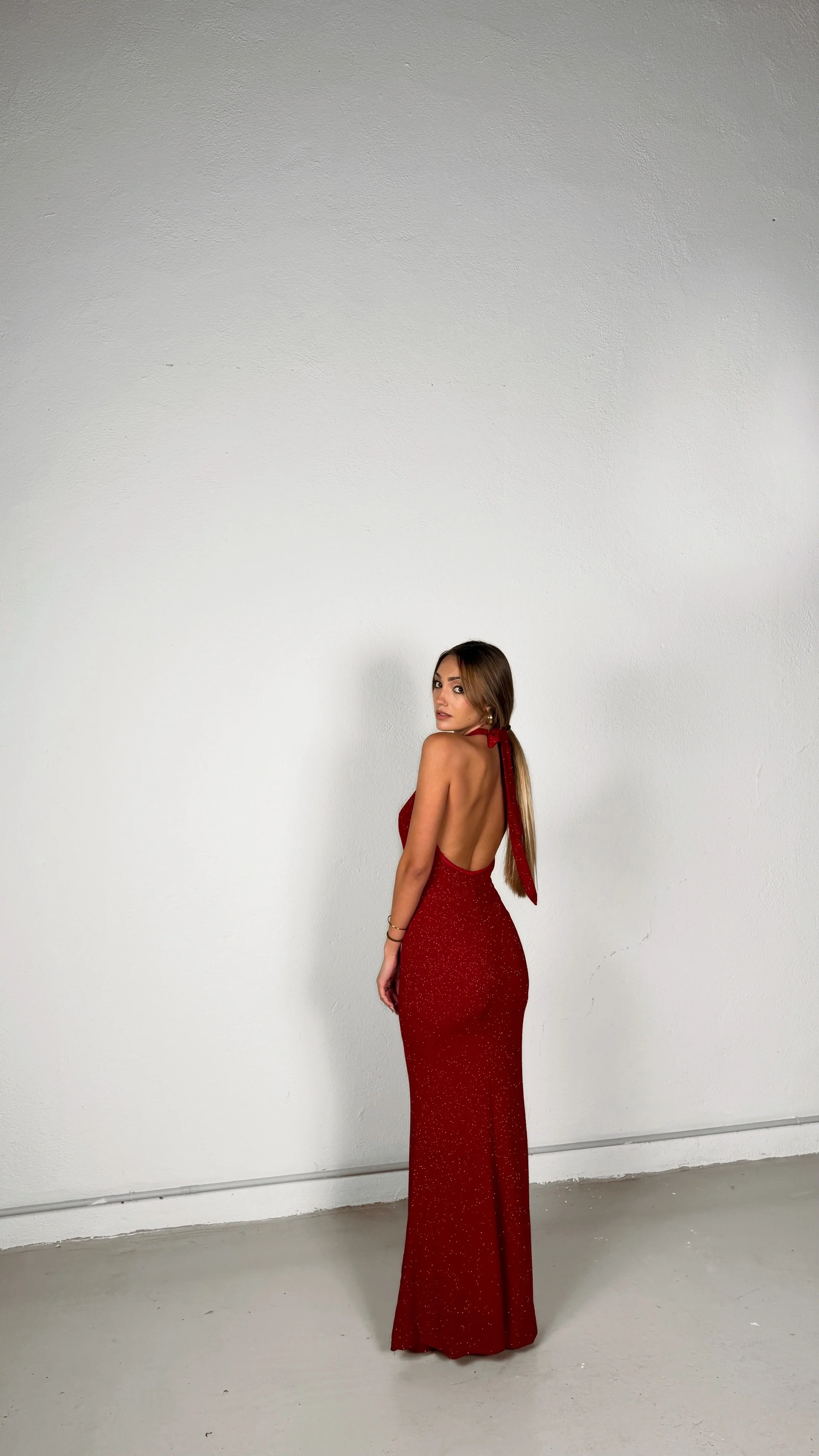 Love glitter dress - rojo - Image 4