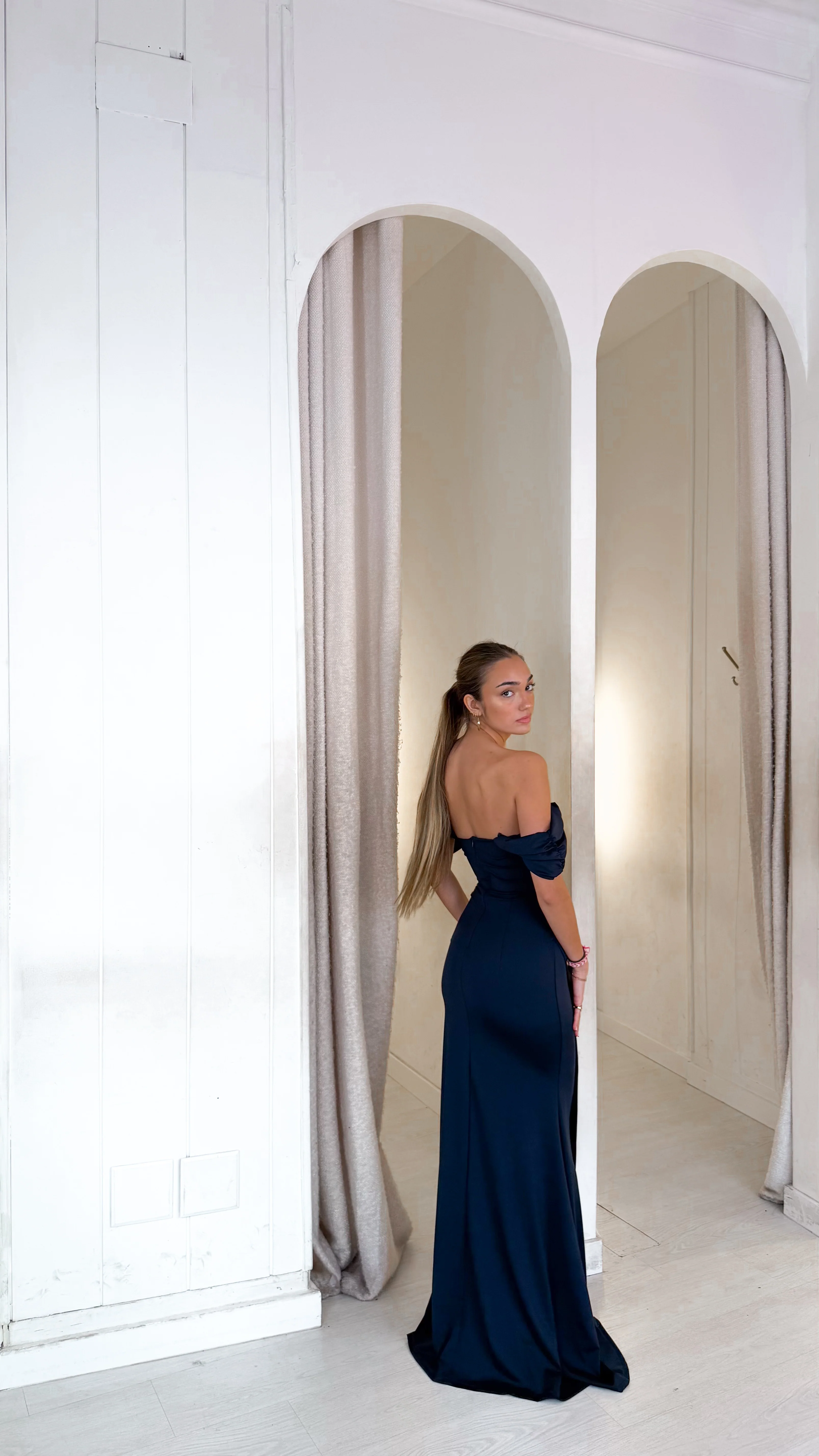 Scarlett dress - azul marino - Image 3