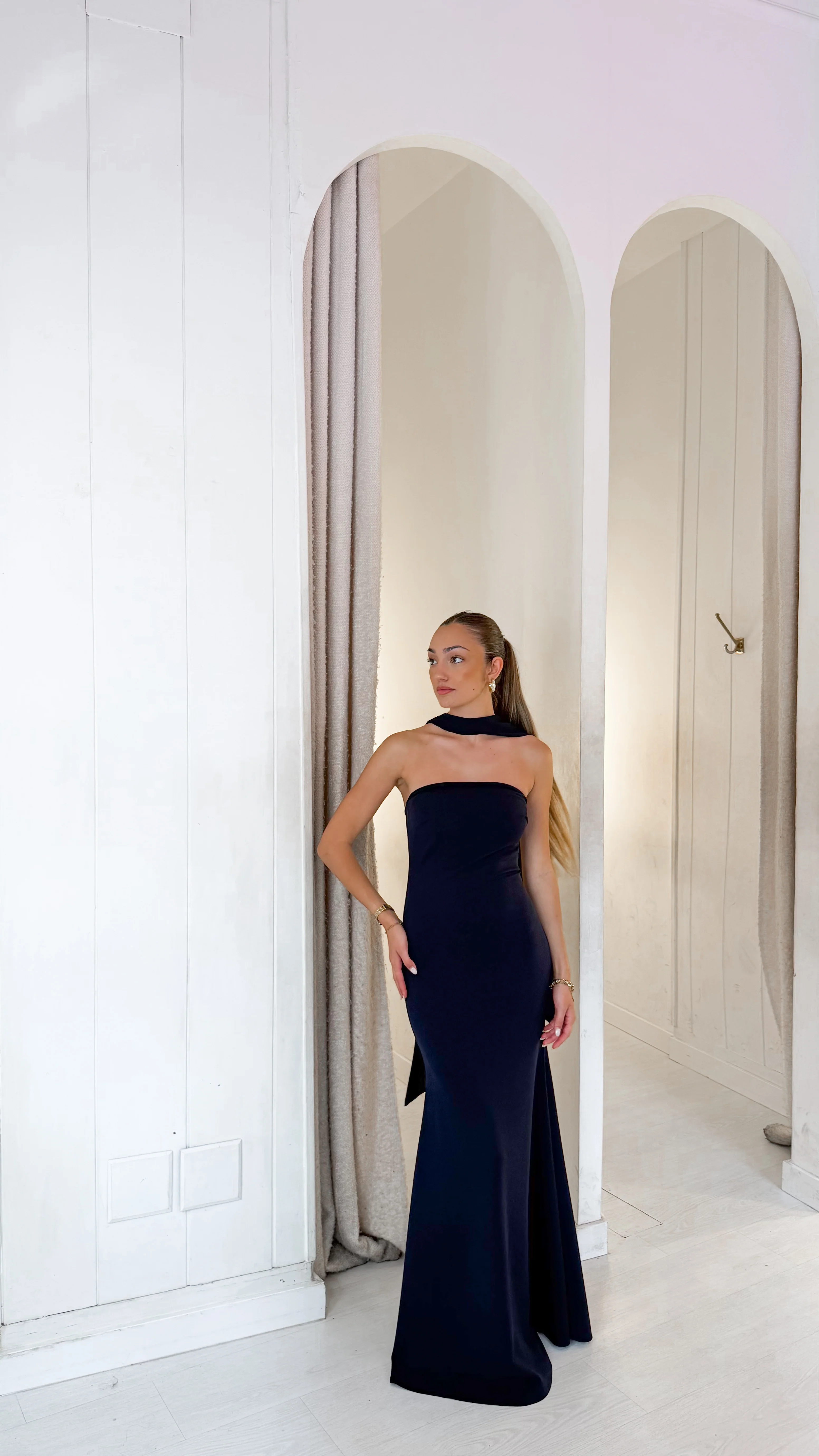 Dalia dress - azul marino