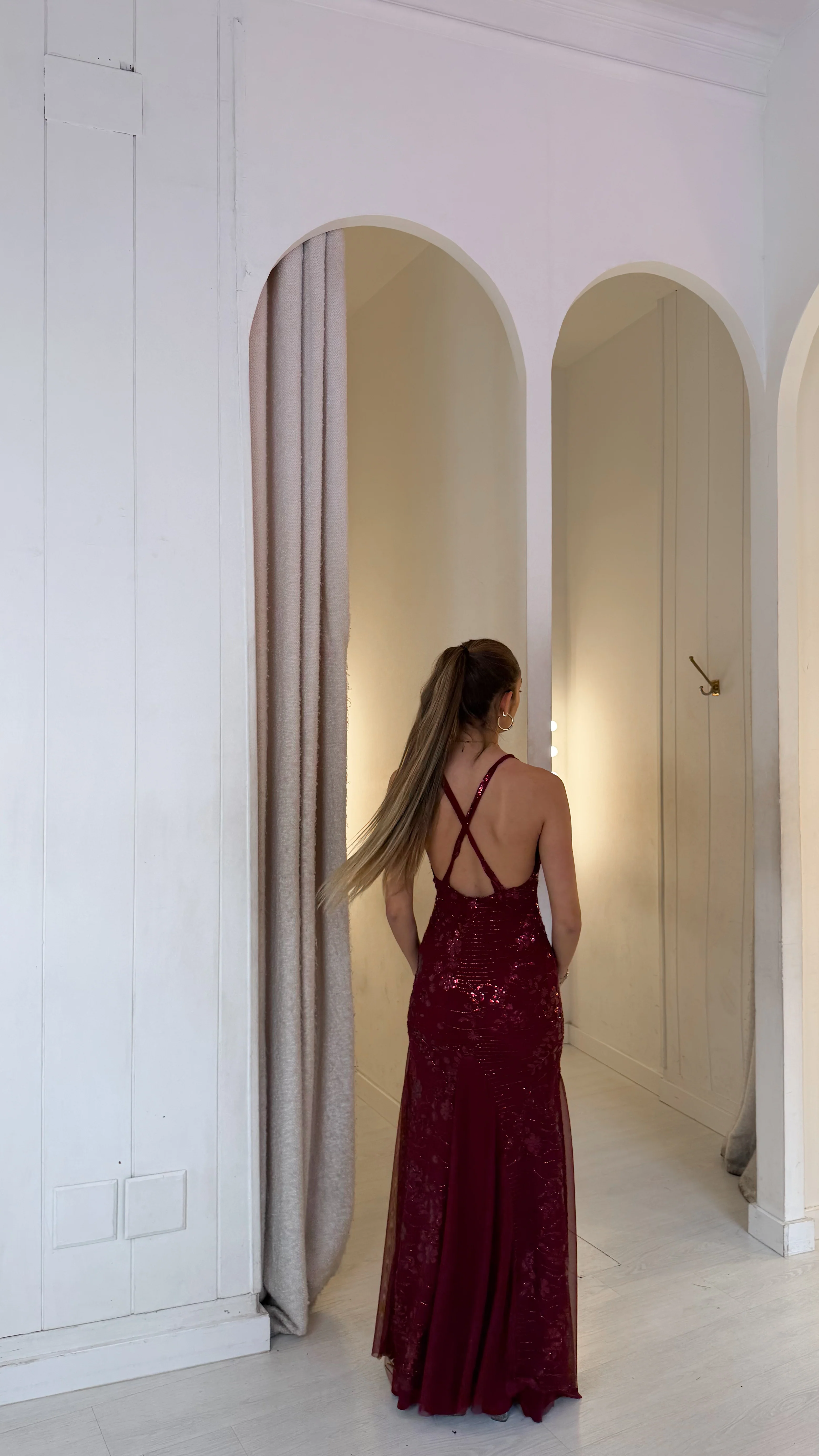 Darling dress - burdeos - Image 2
