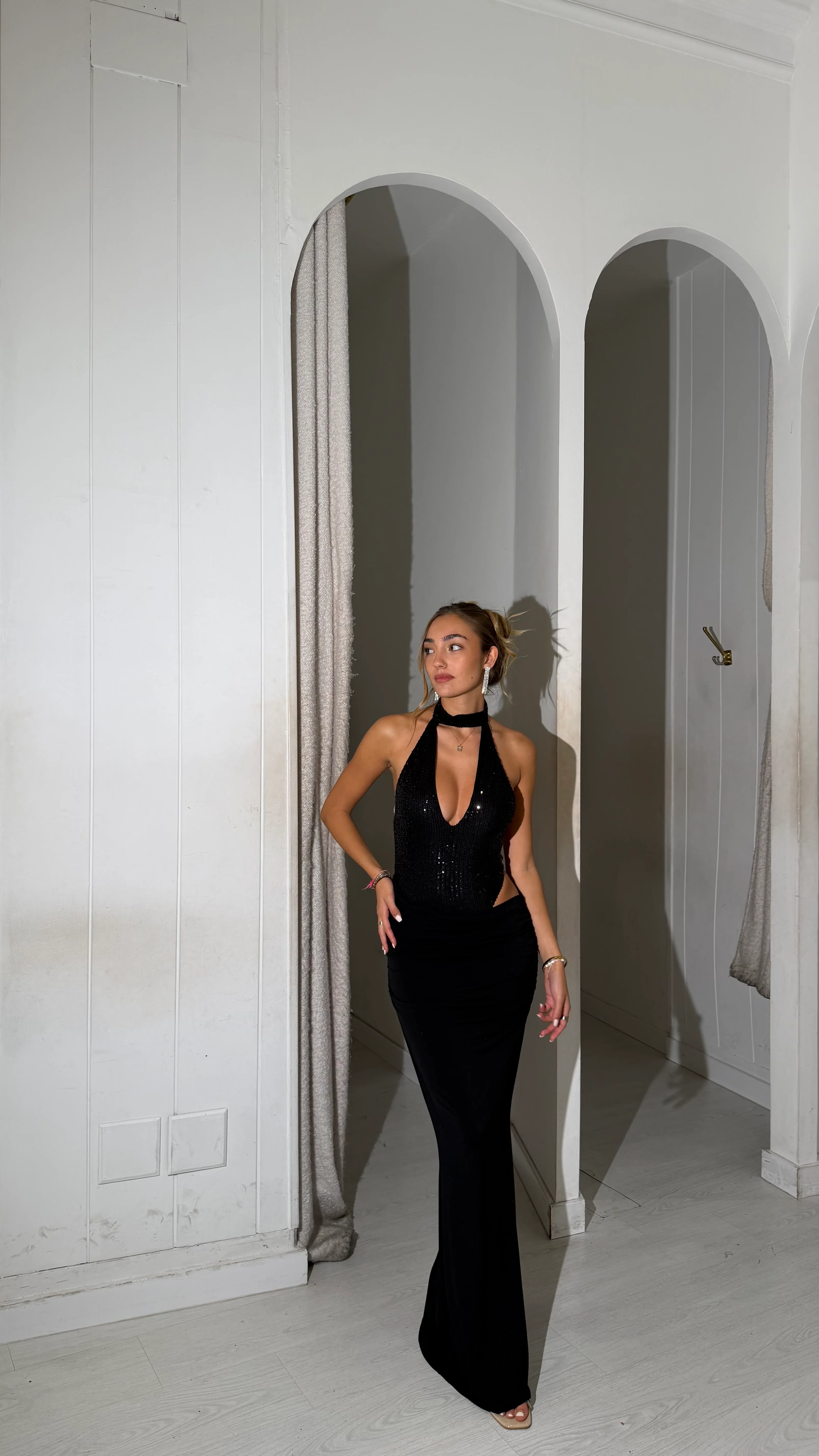 Elf dress - negro