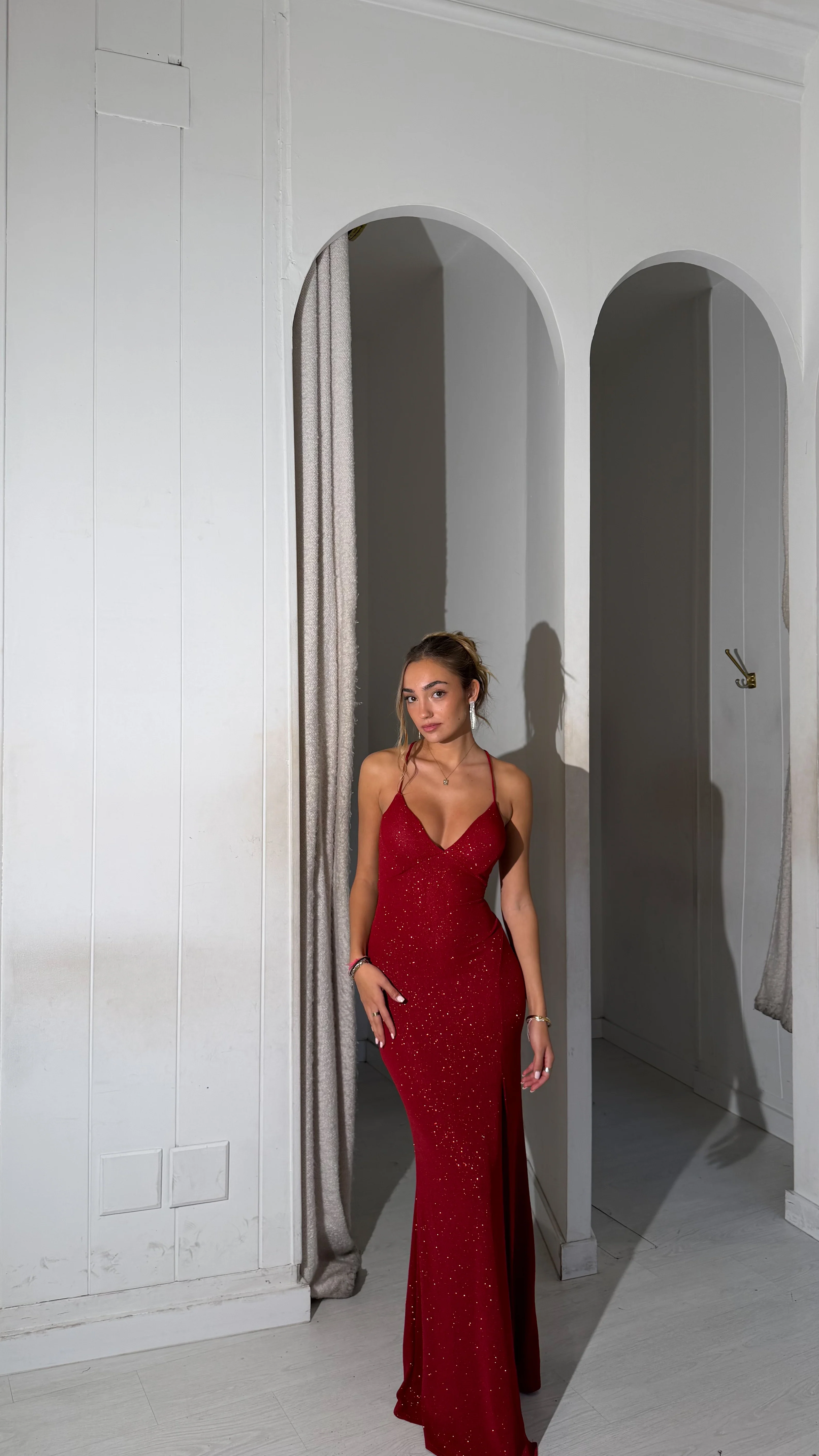 Euphoria Glitter dress - rojo - Image 2