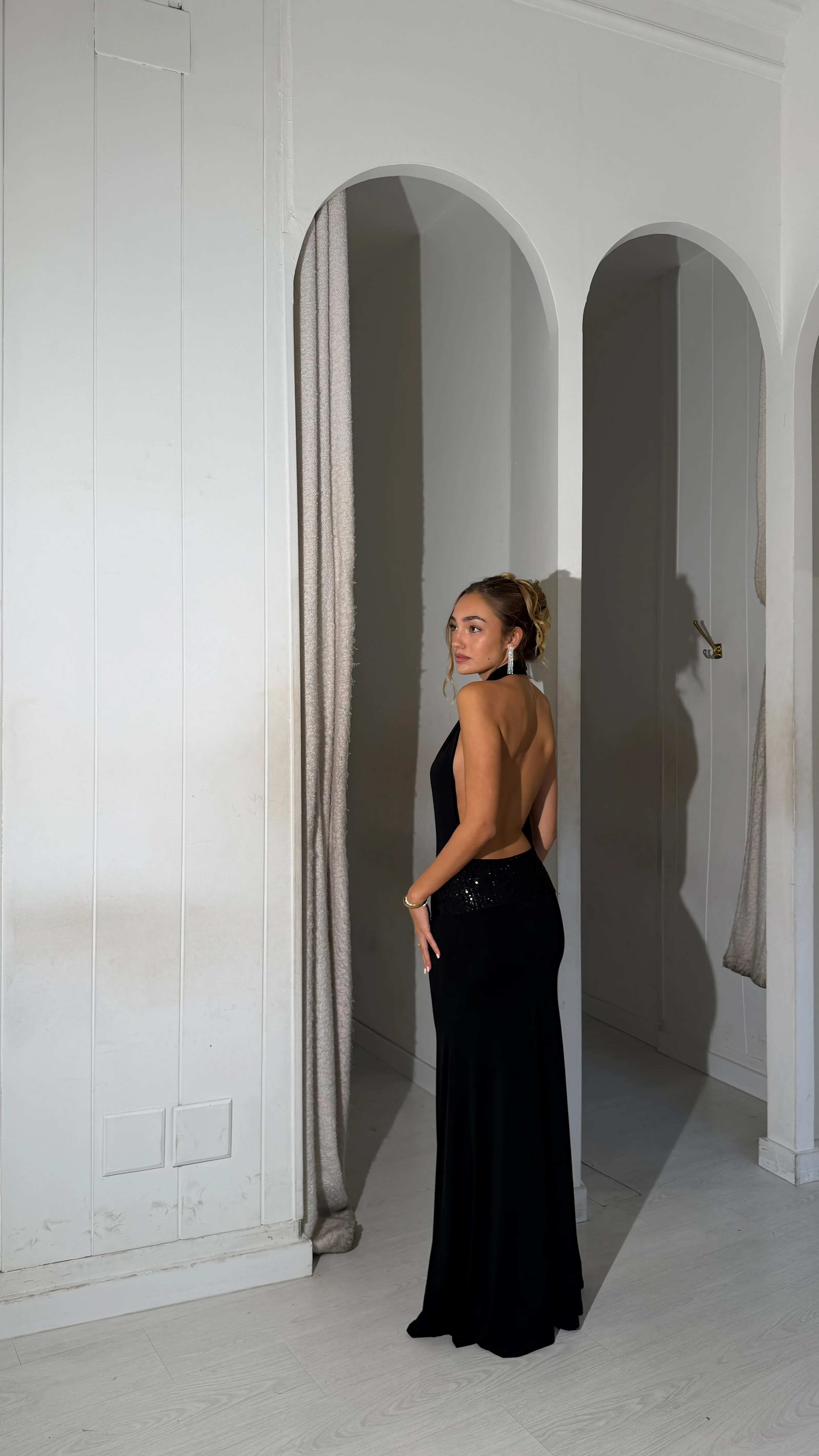 Frozen dress - negro