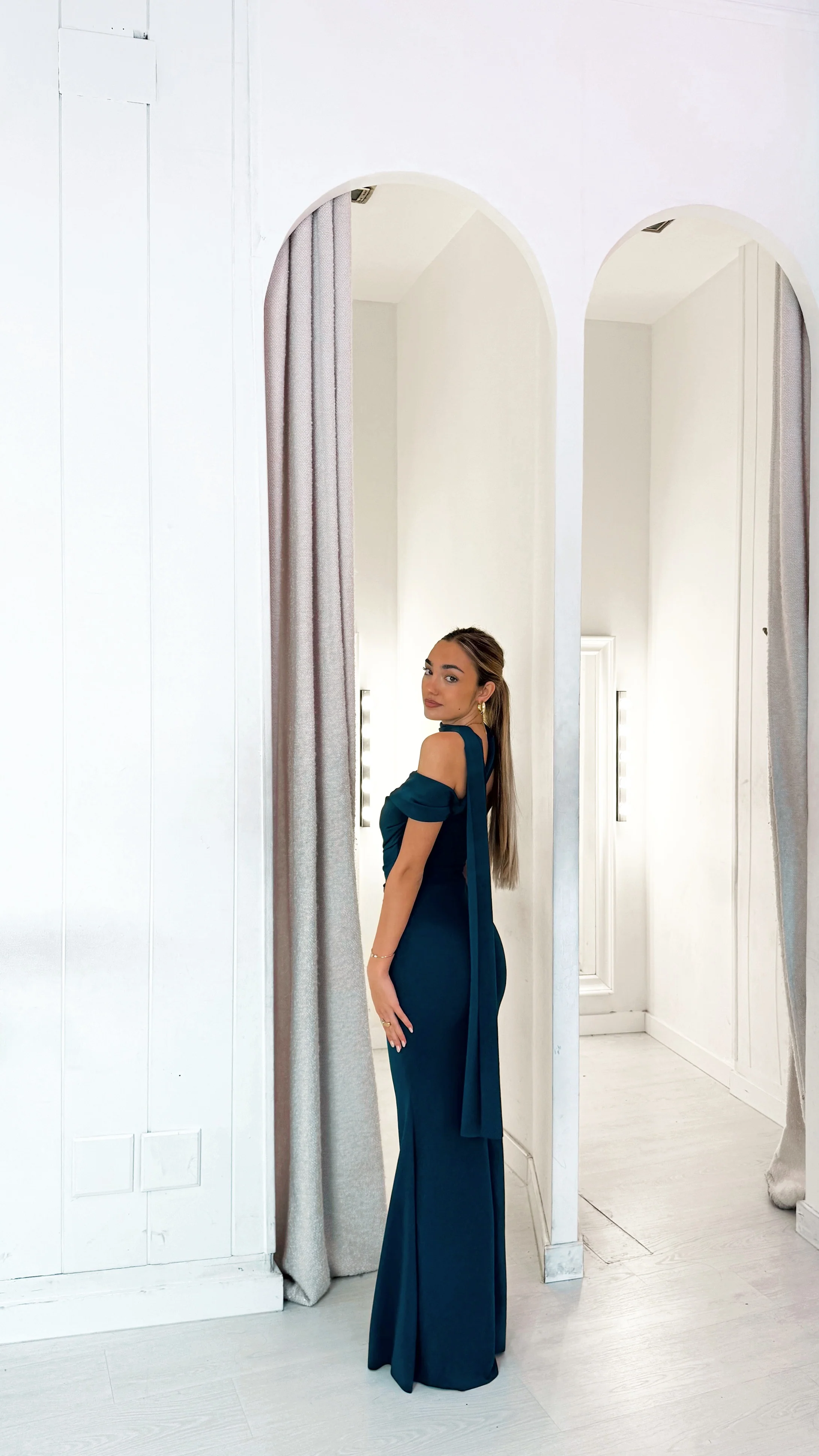 Gala dress - petróleo - Image 2