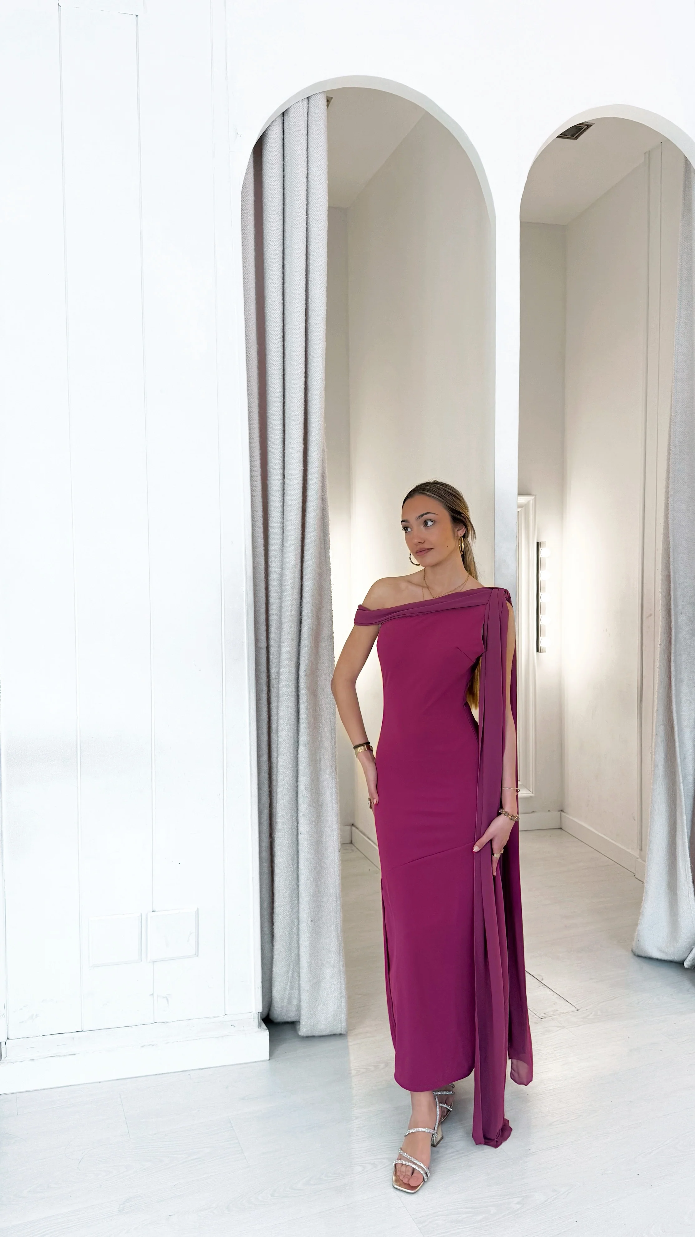 Giulia dress - buganvilla - Image 2