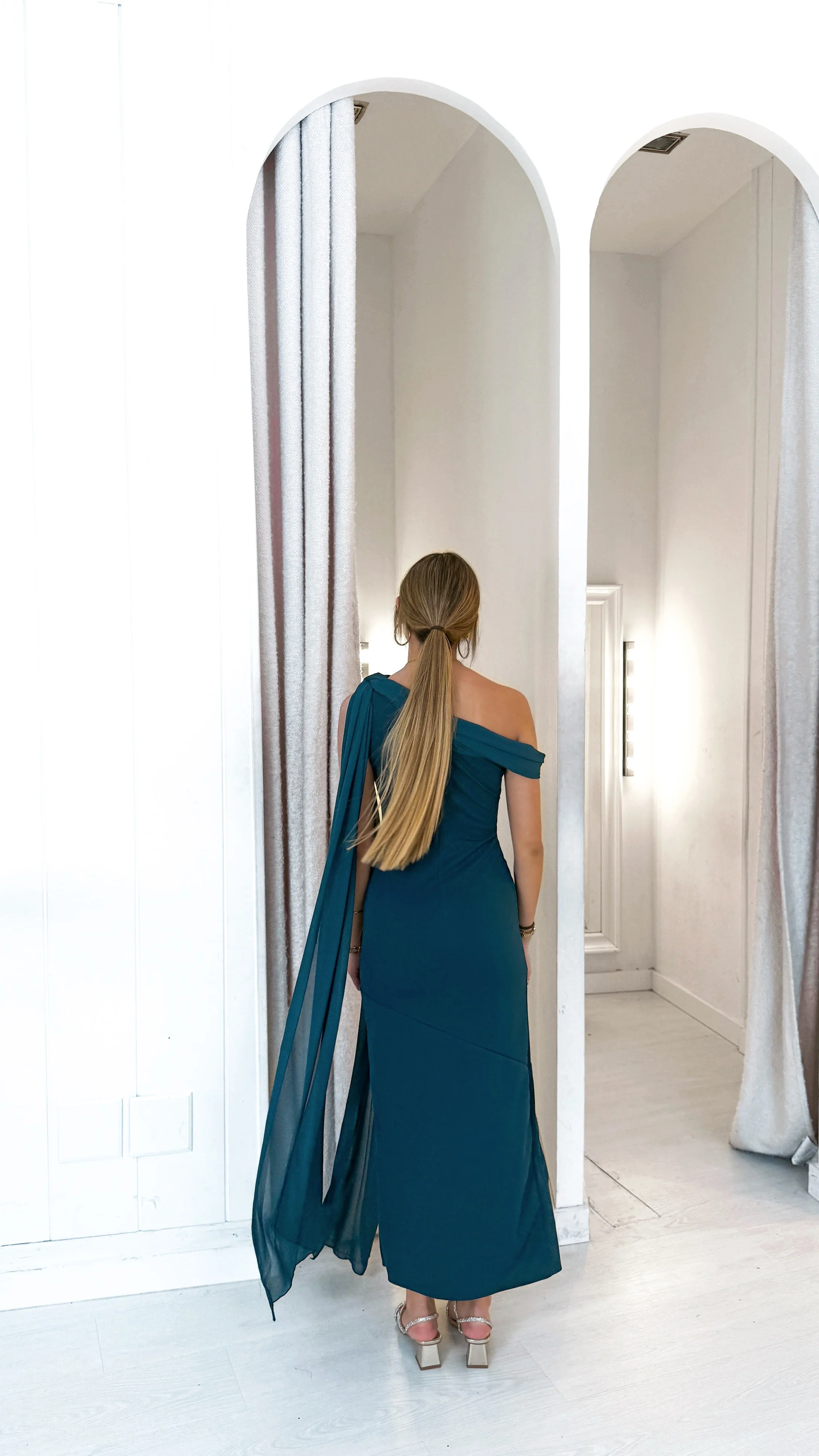 Giulia dress - petróleo - Image 2