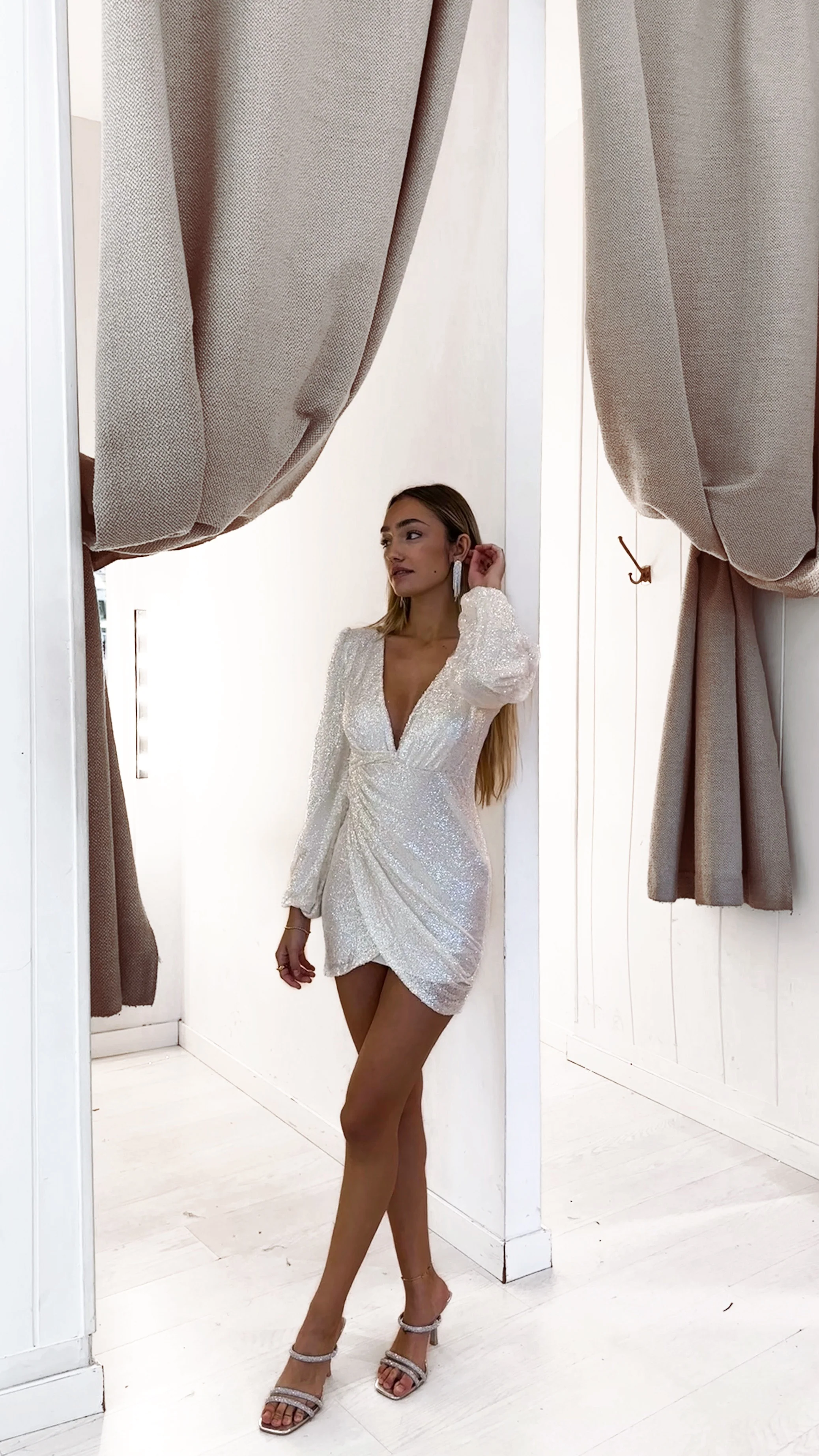 Glass dress - blanco - Image 4