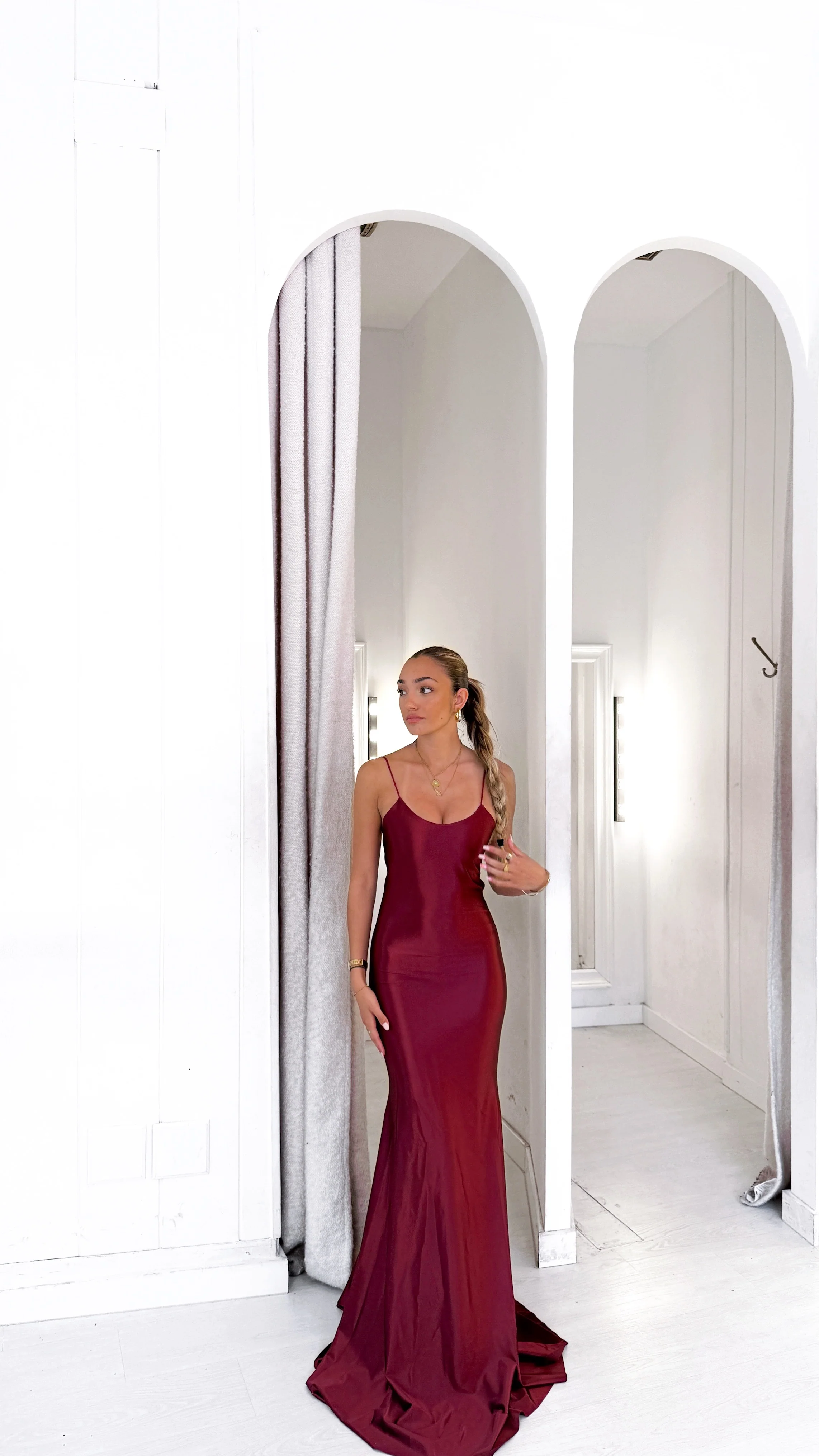 Gossip dress - burdeos - Image 2