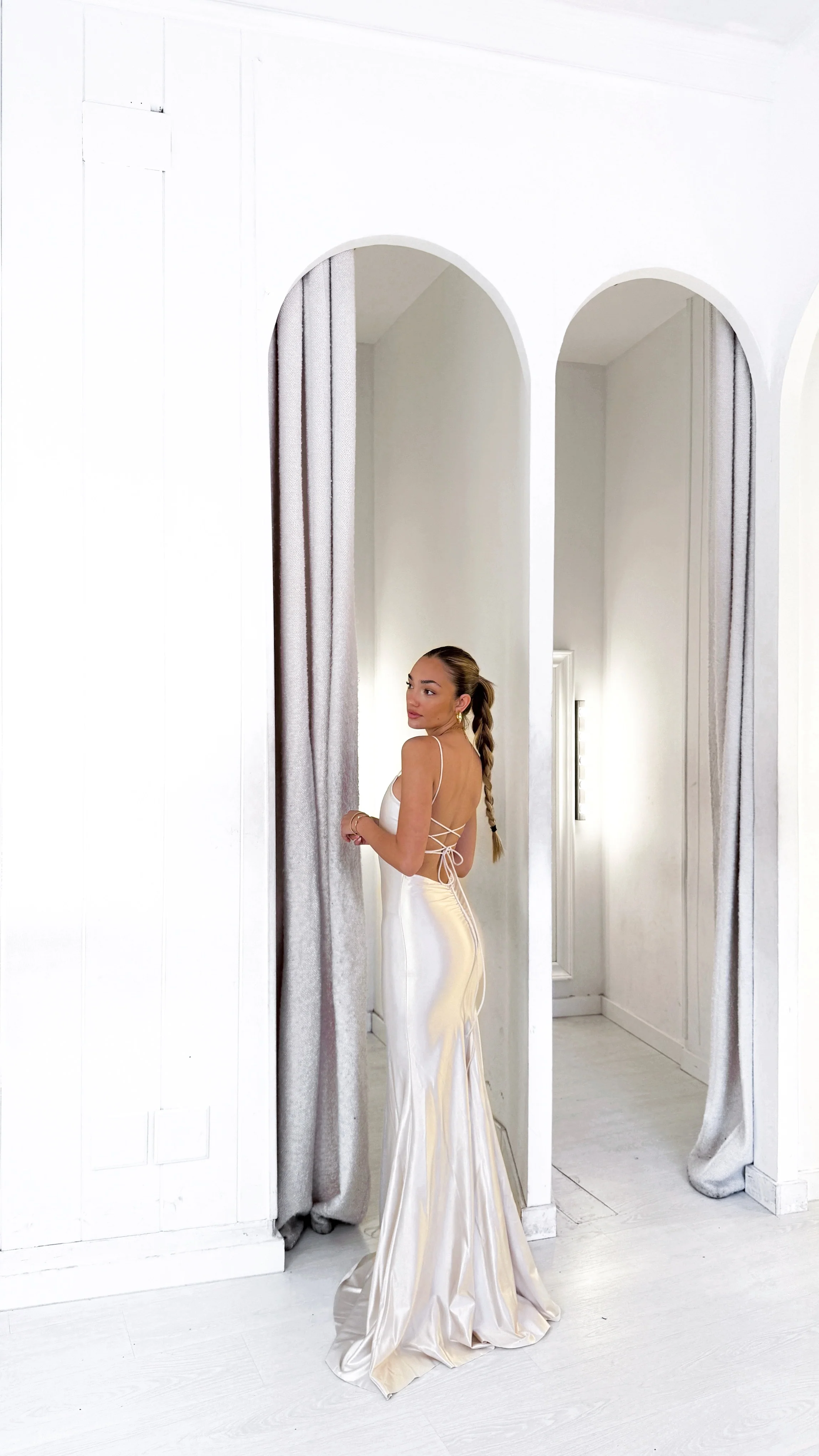 Gossip dress - champagne
