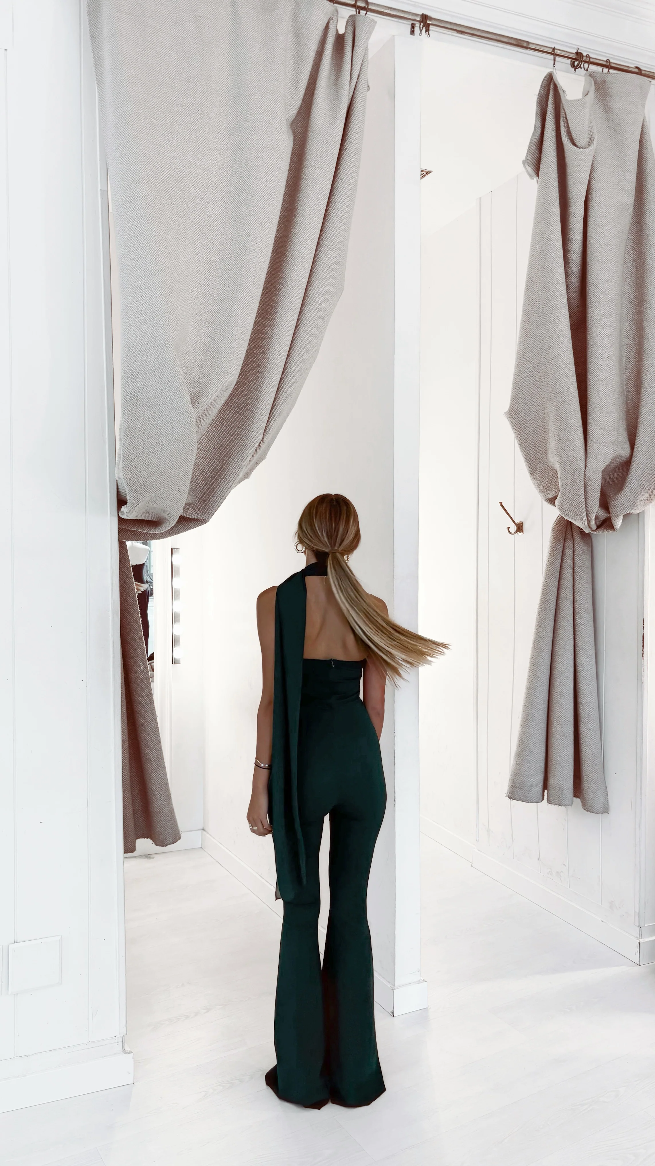 Juliette playsuit - verde botella - Image 2