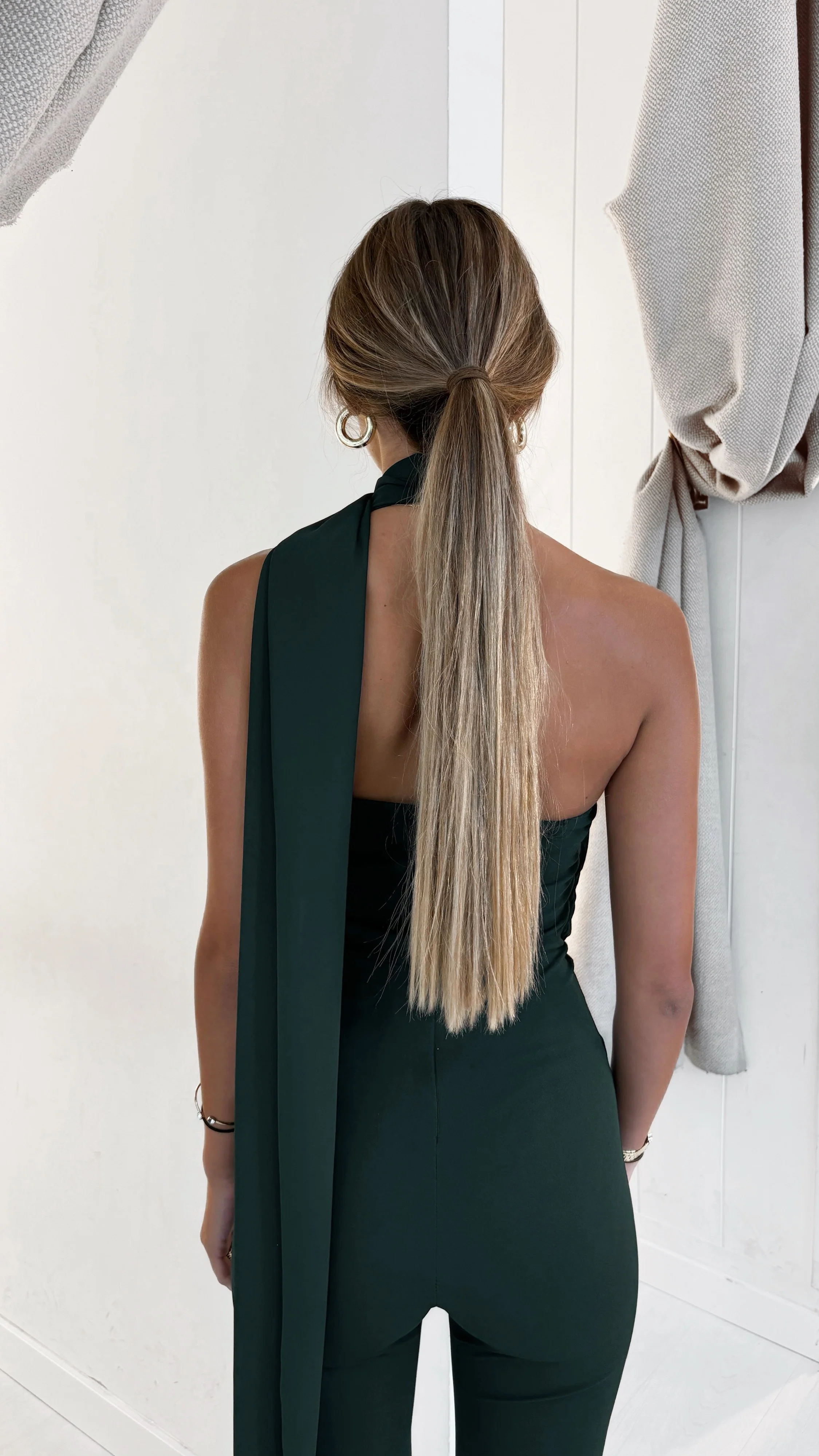 Juliette playsuit - verde botella - Image 4