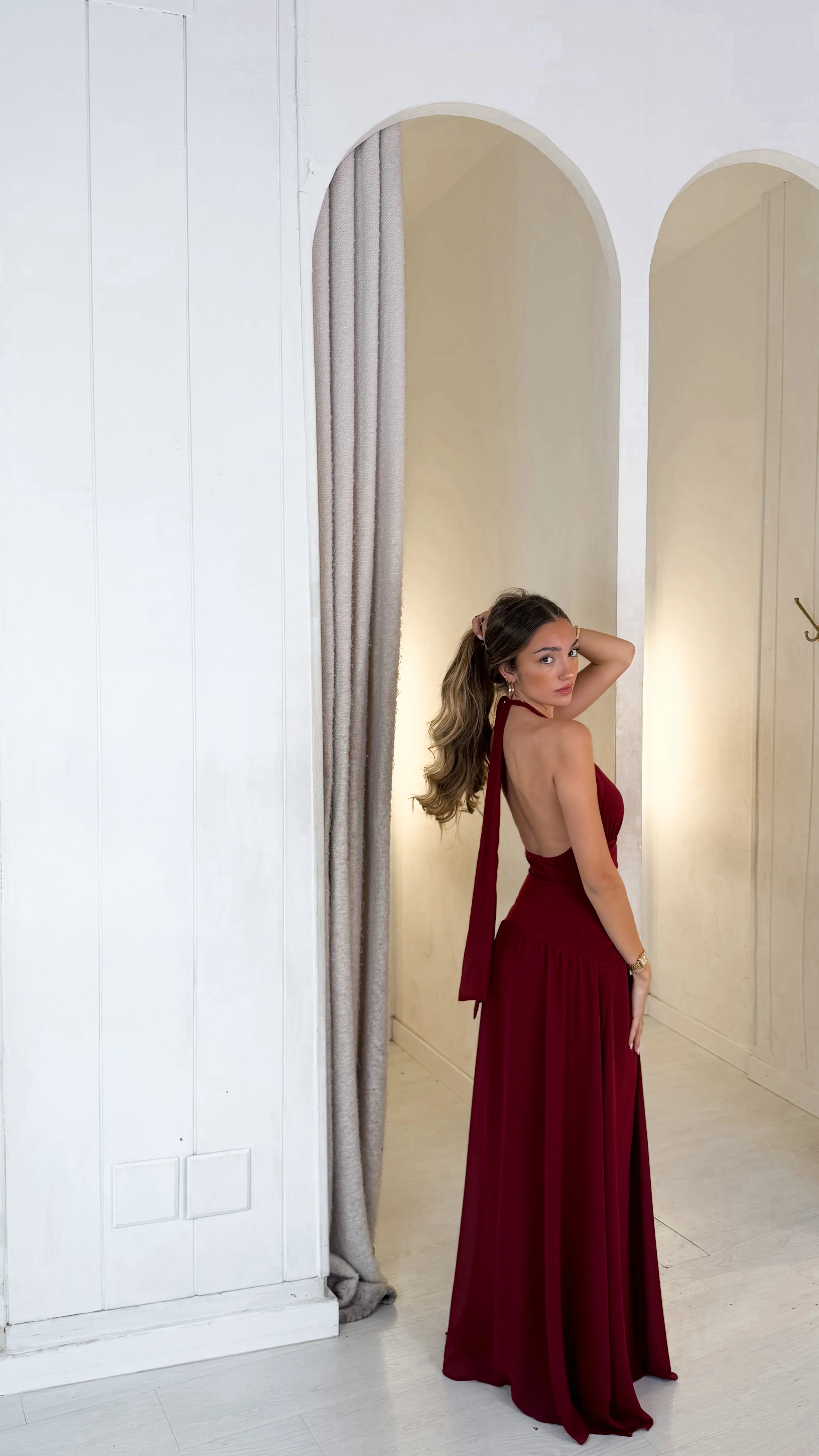 Lovely dress - burdeos - Image 3