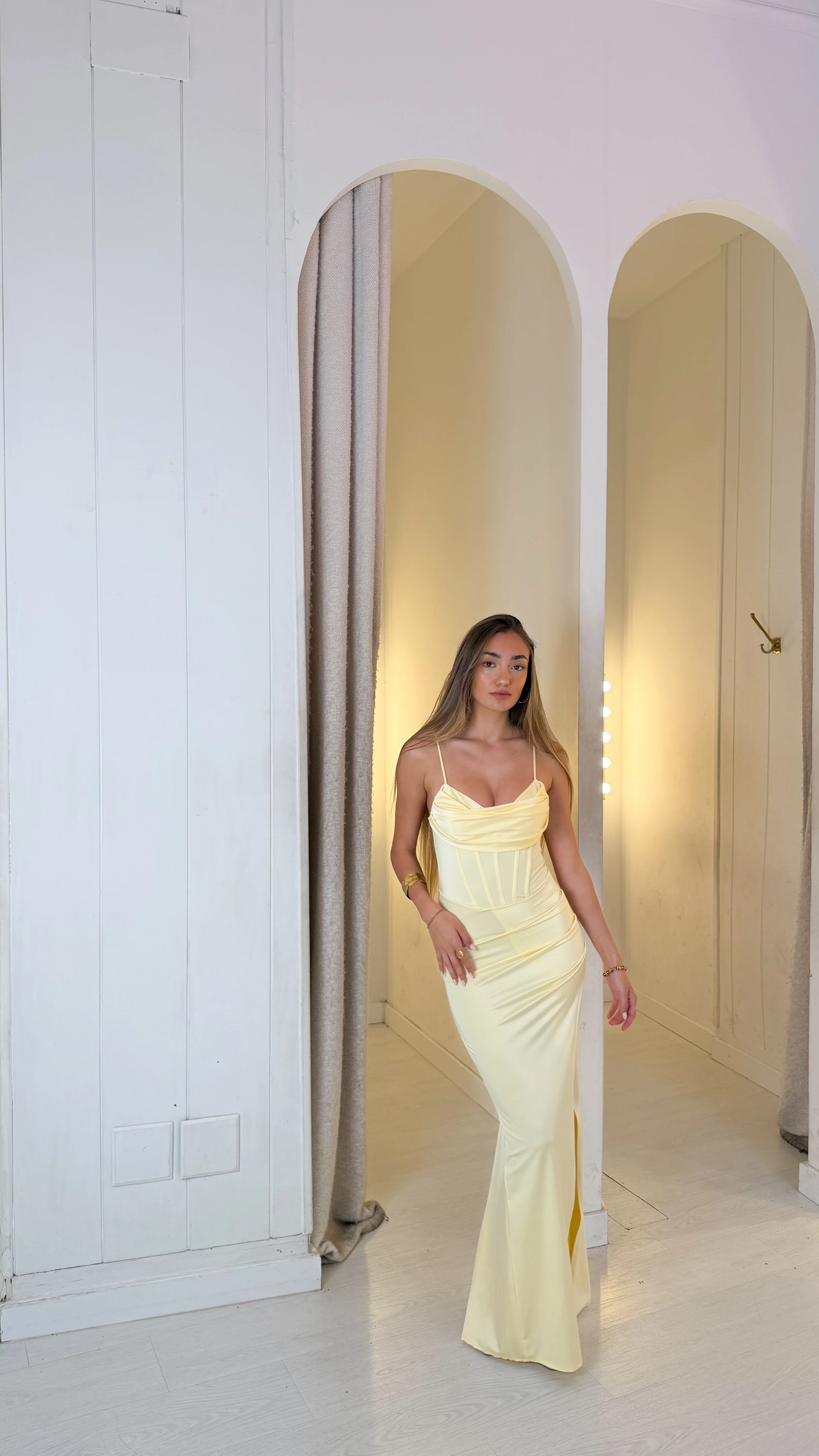 Mermaid dress - mantequilla