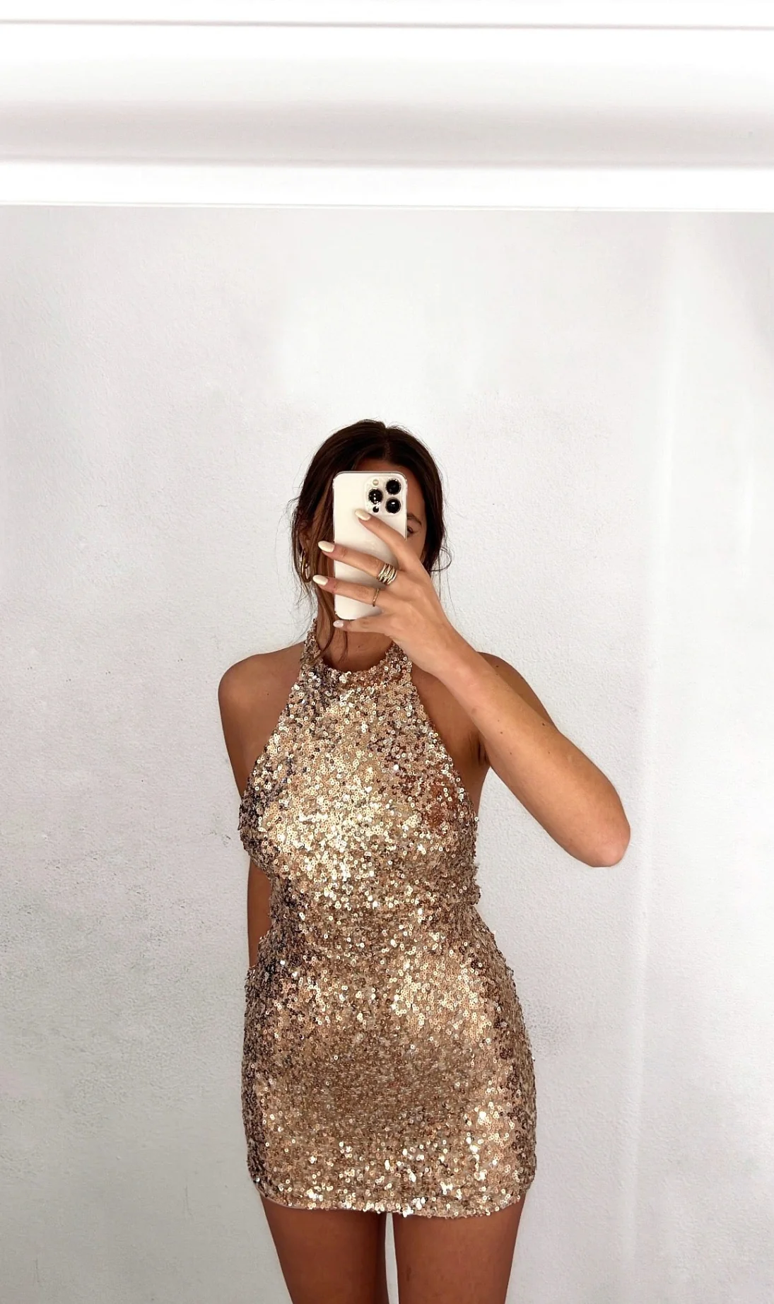Moet dress - gold