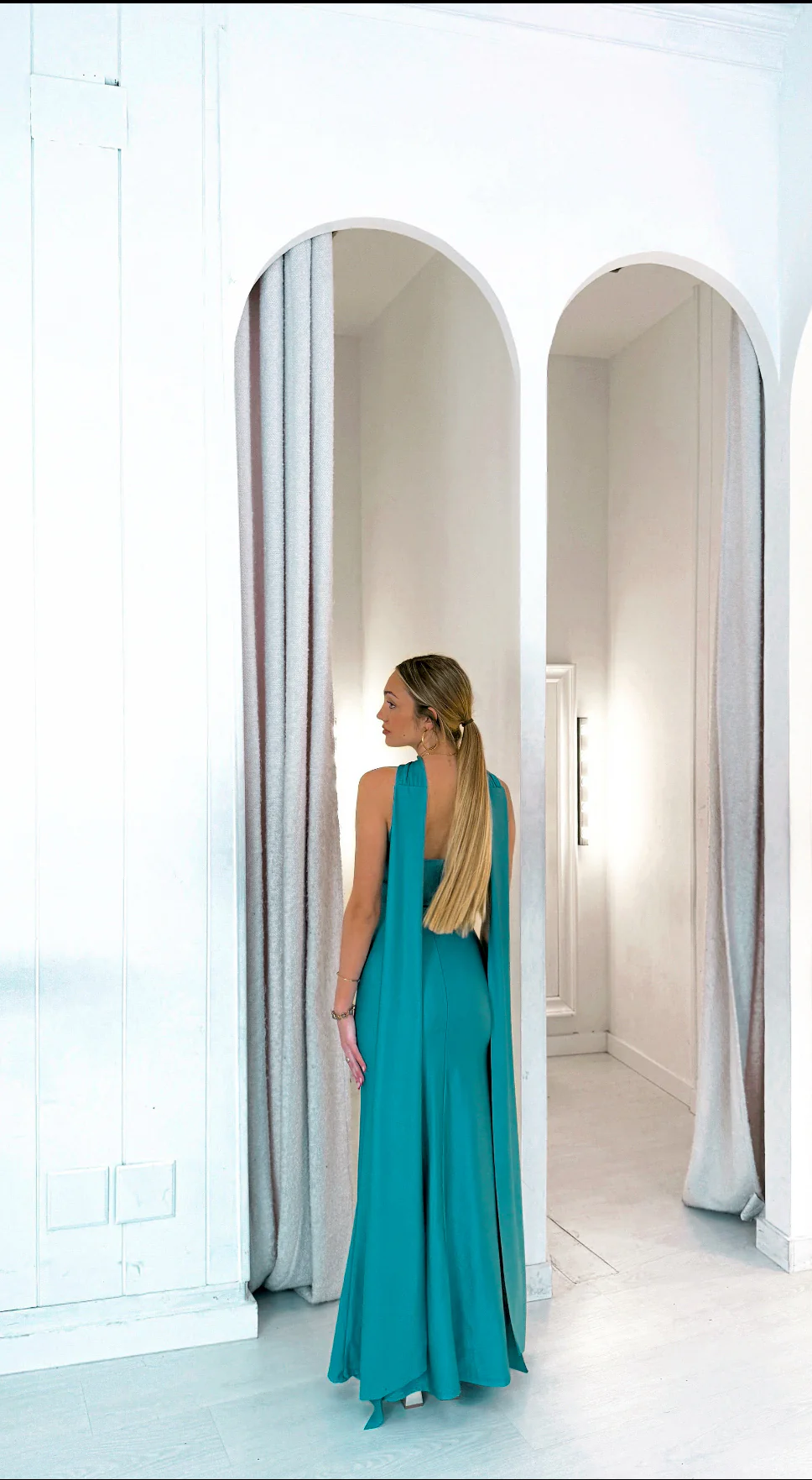Mónaco dress - petróleo - Image 2