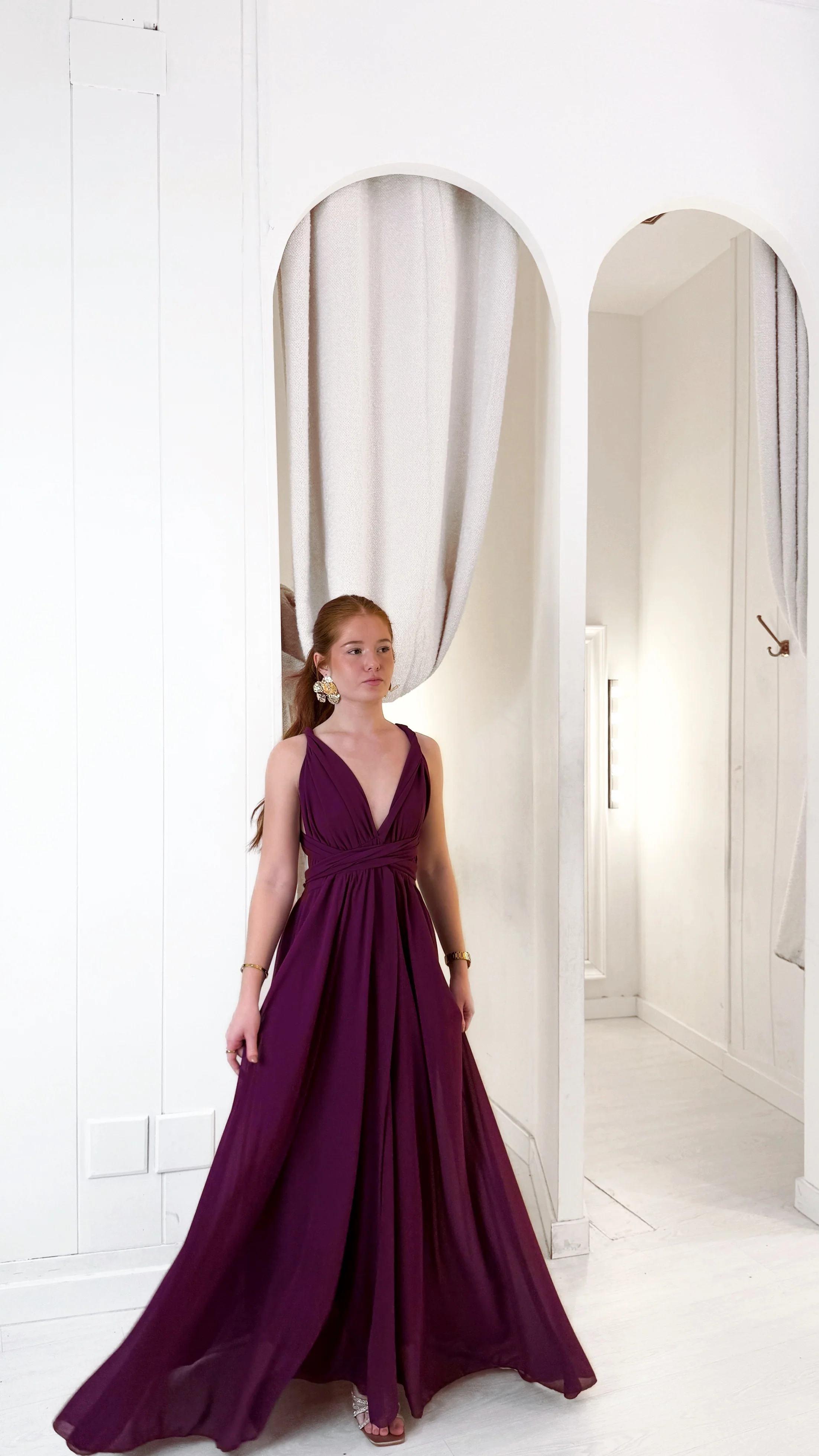 Multiway dress - buganvilla