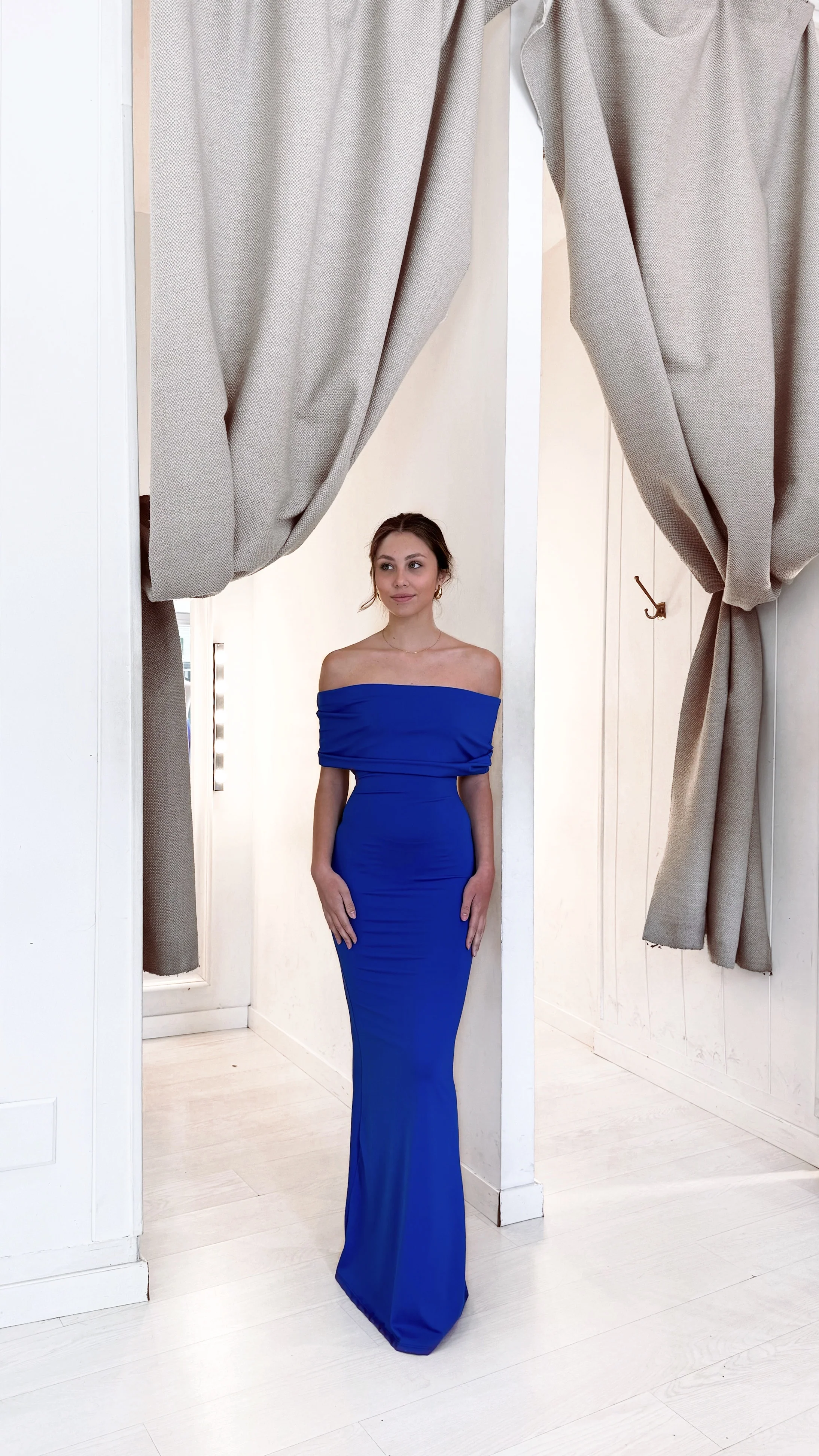 Nina dress - electric blue