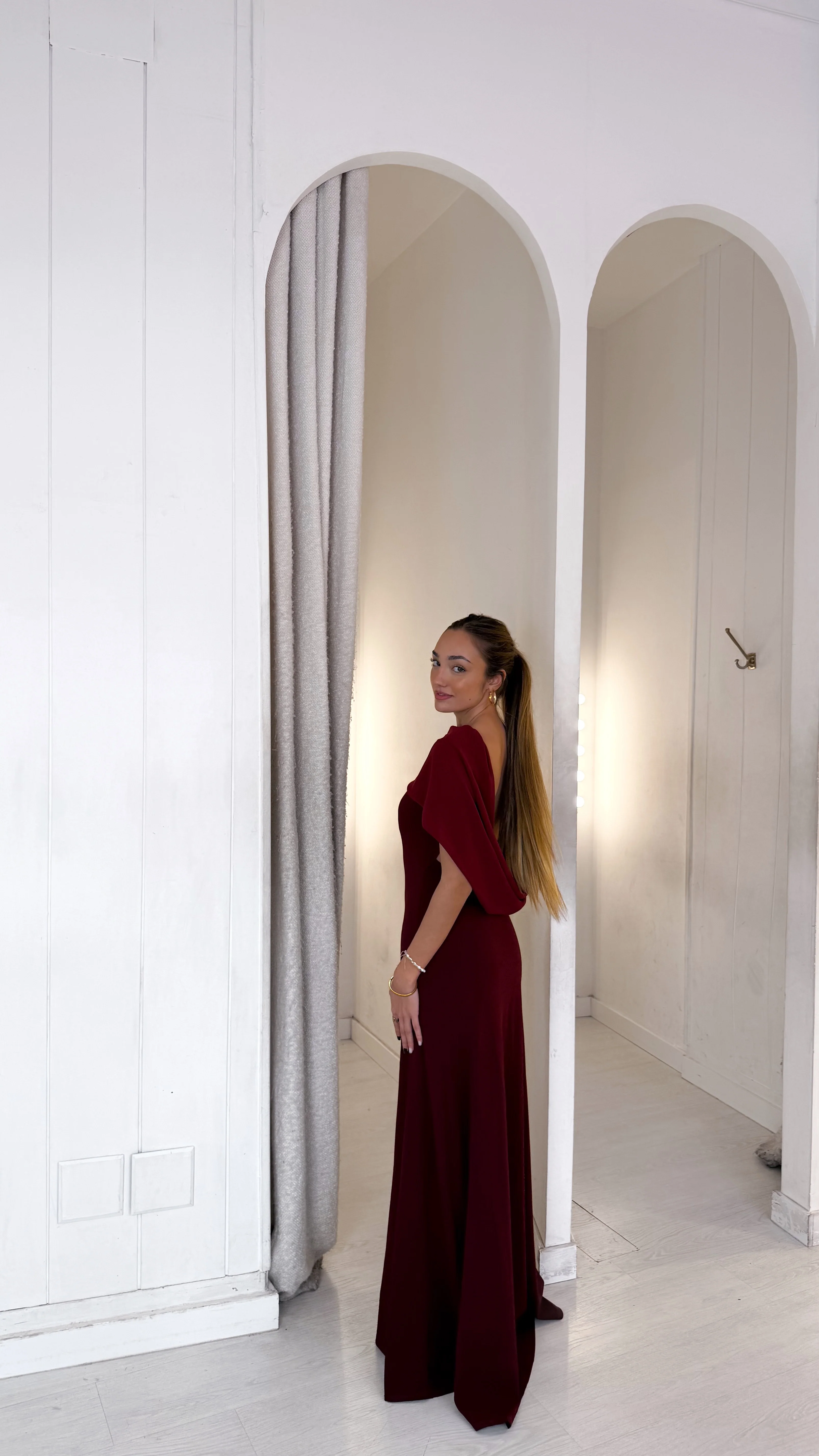 Portofino dress - burdeos - Image 2