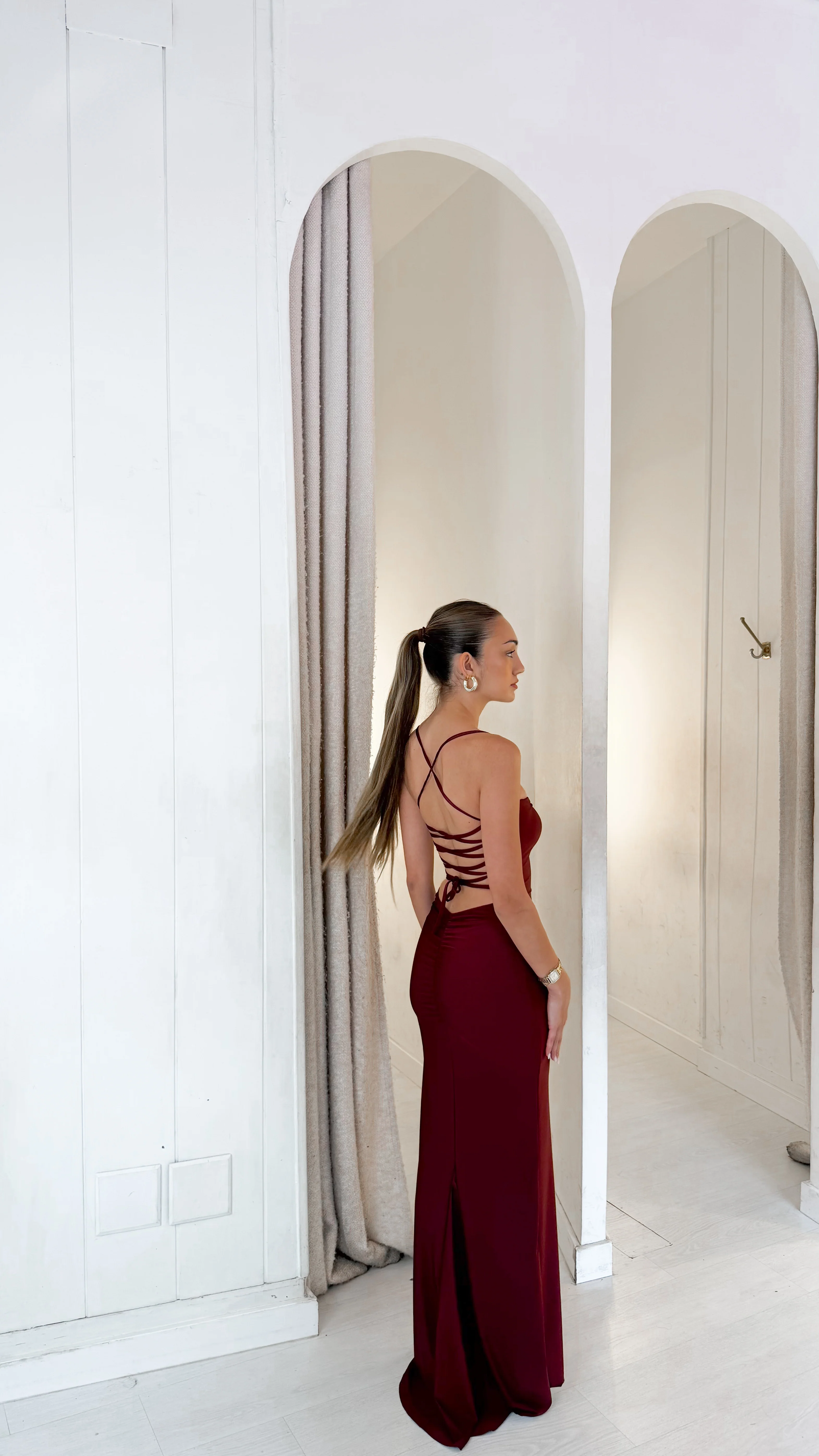 Prom dress - burdeos - Image 2