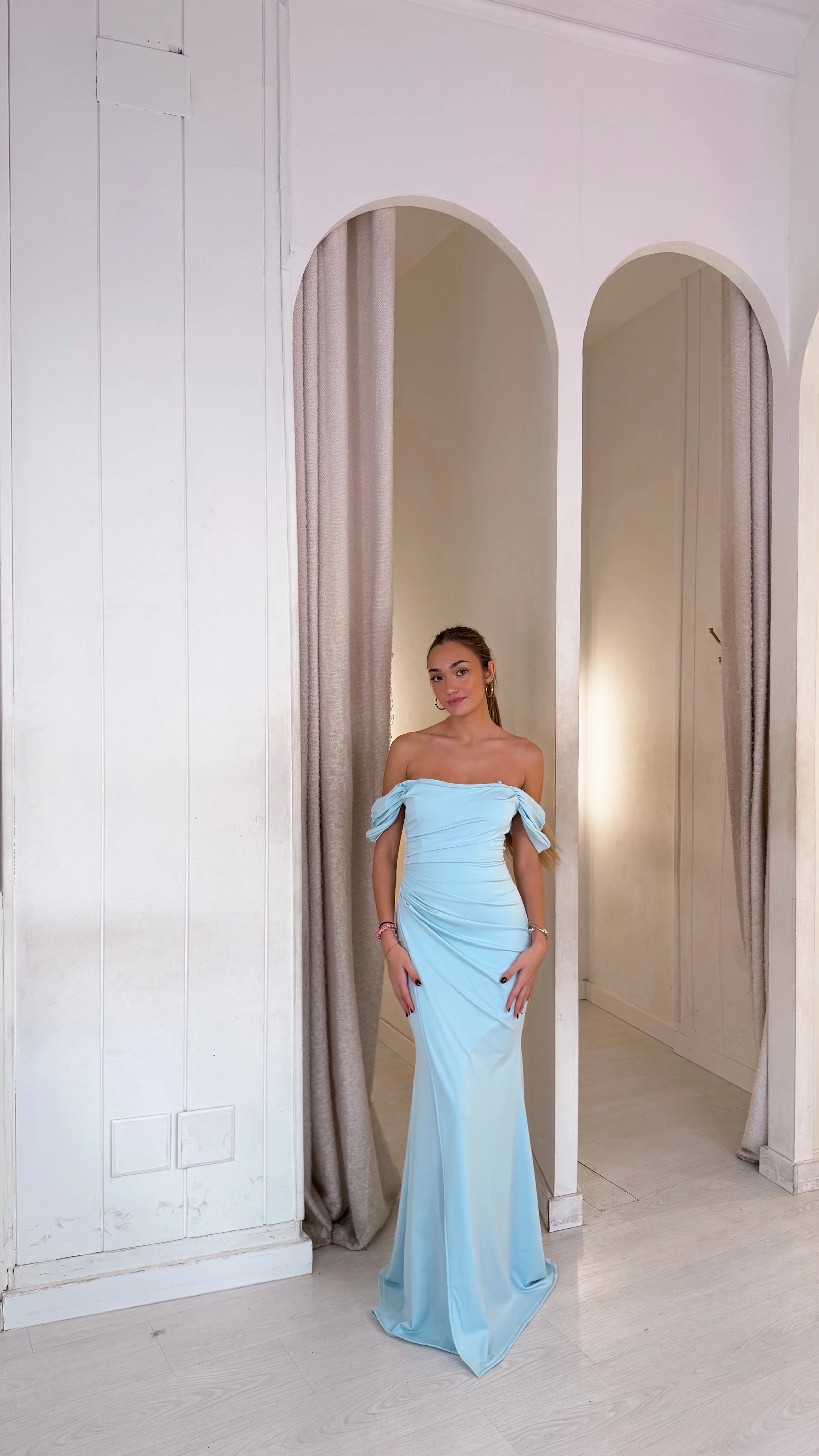Scarlett dress - agua