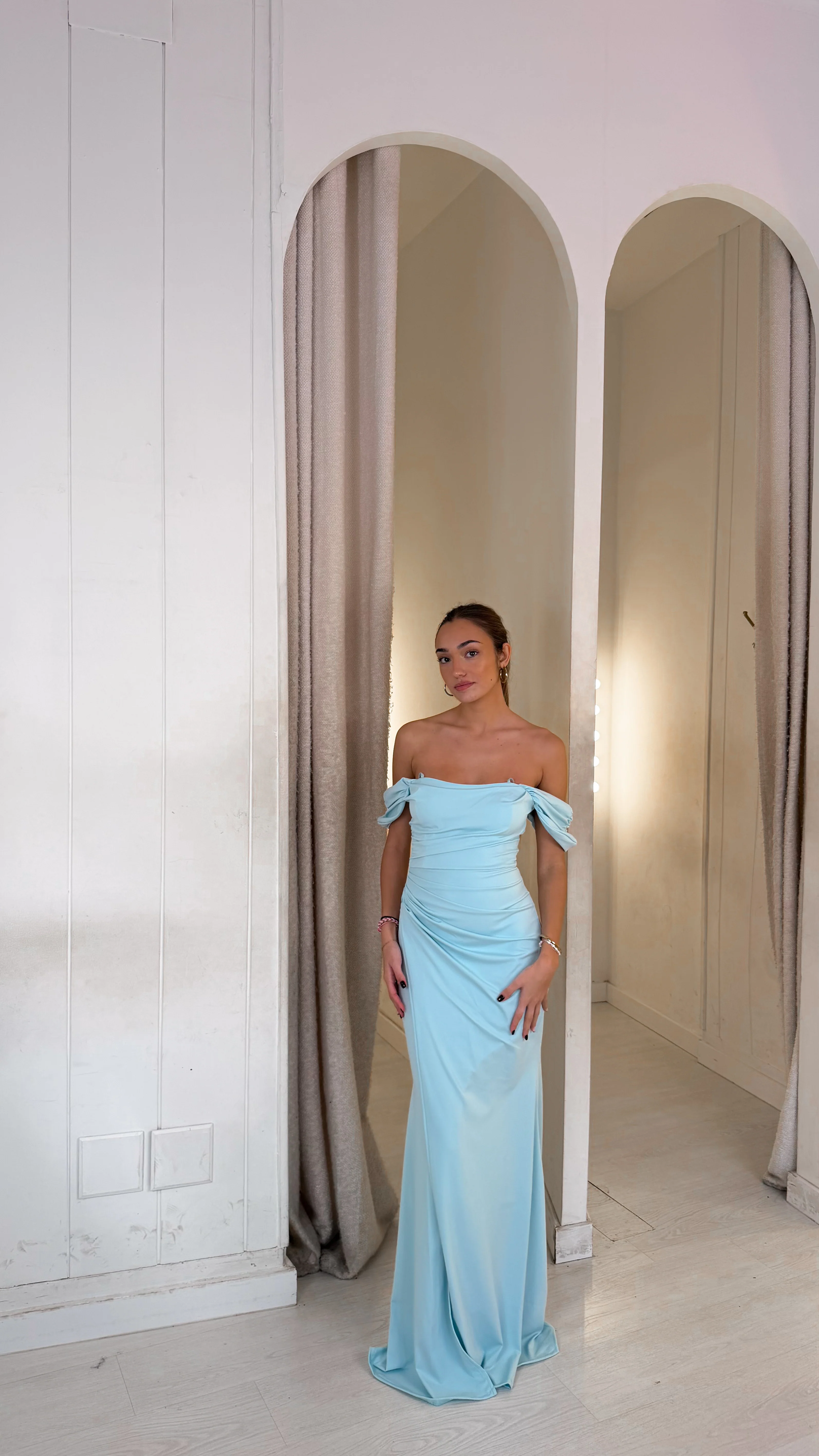 Scarlett dress - agua - Image 3