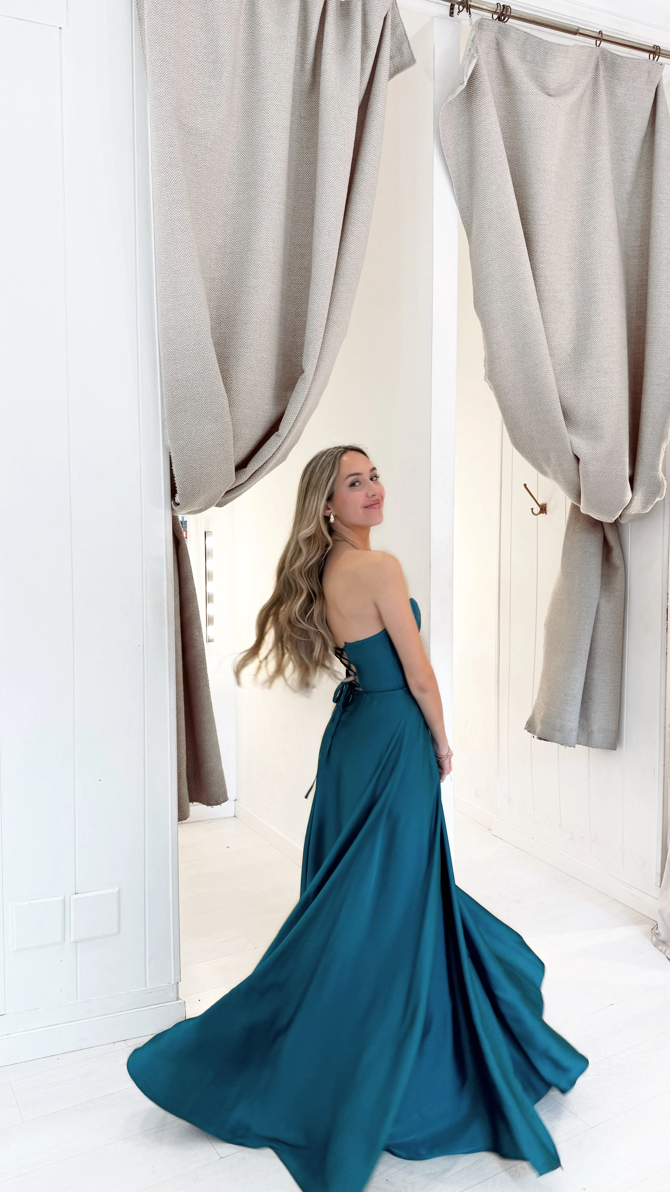 The corset dress - petróleo - Image 3