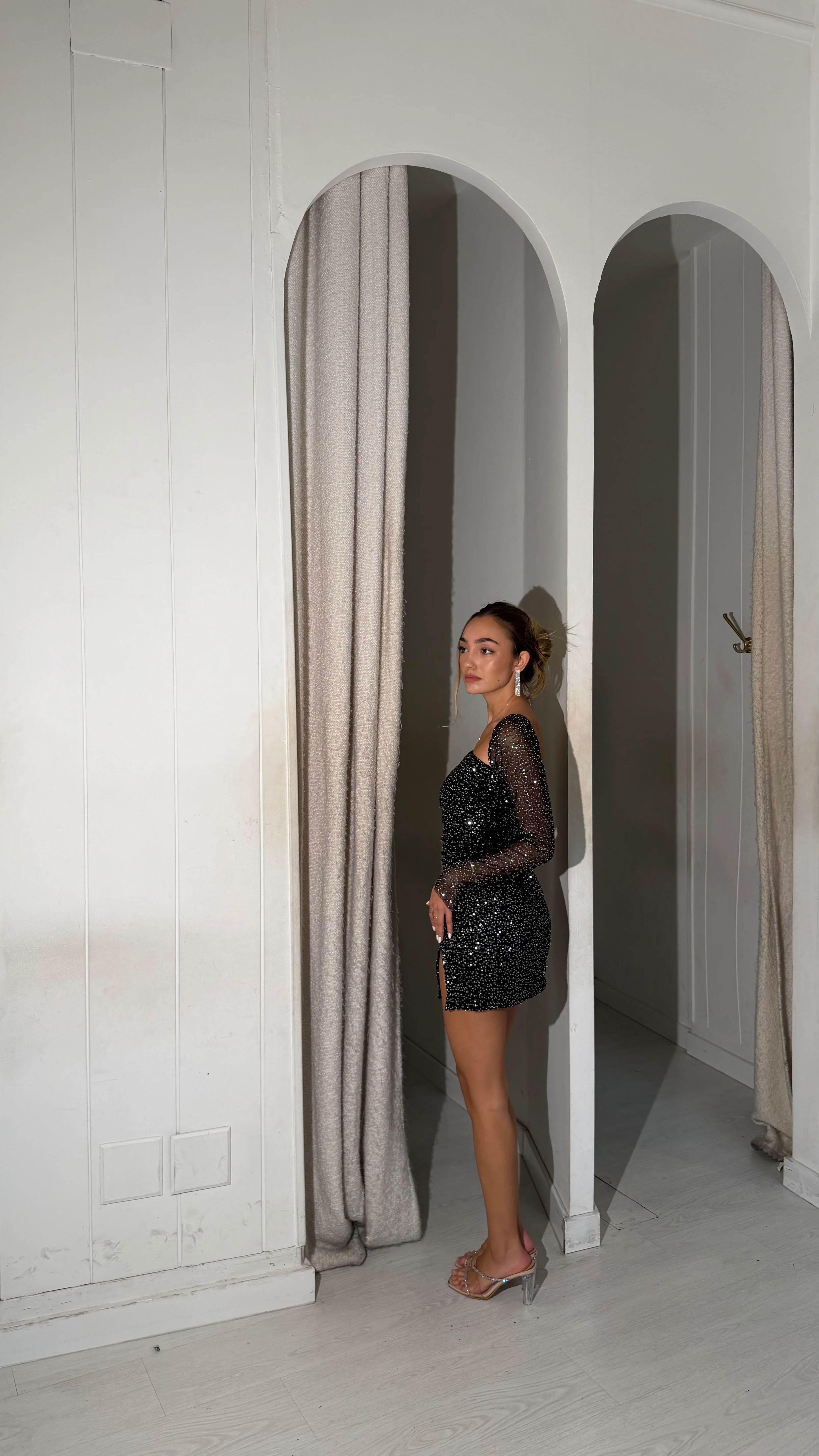 Stellar dress - negro y plata - Image 2
