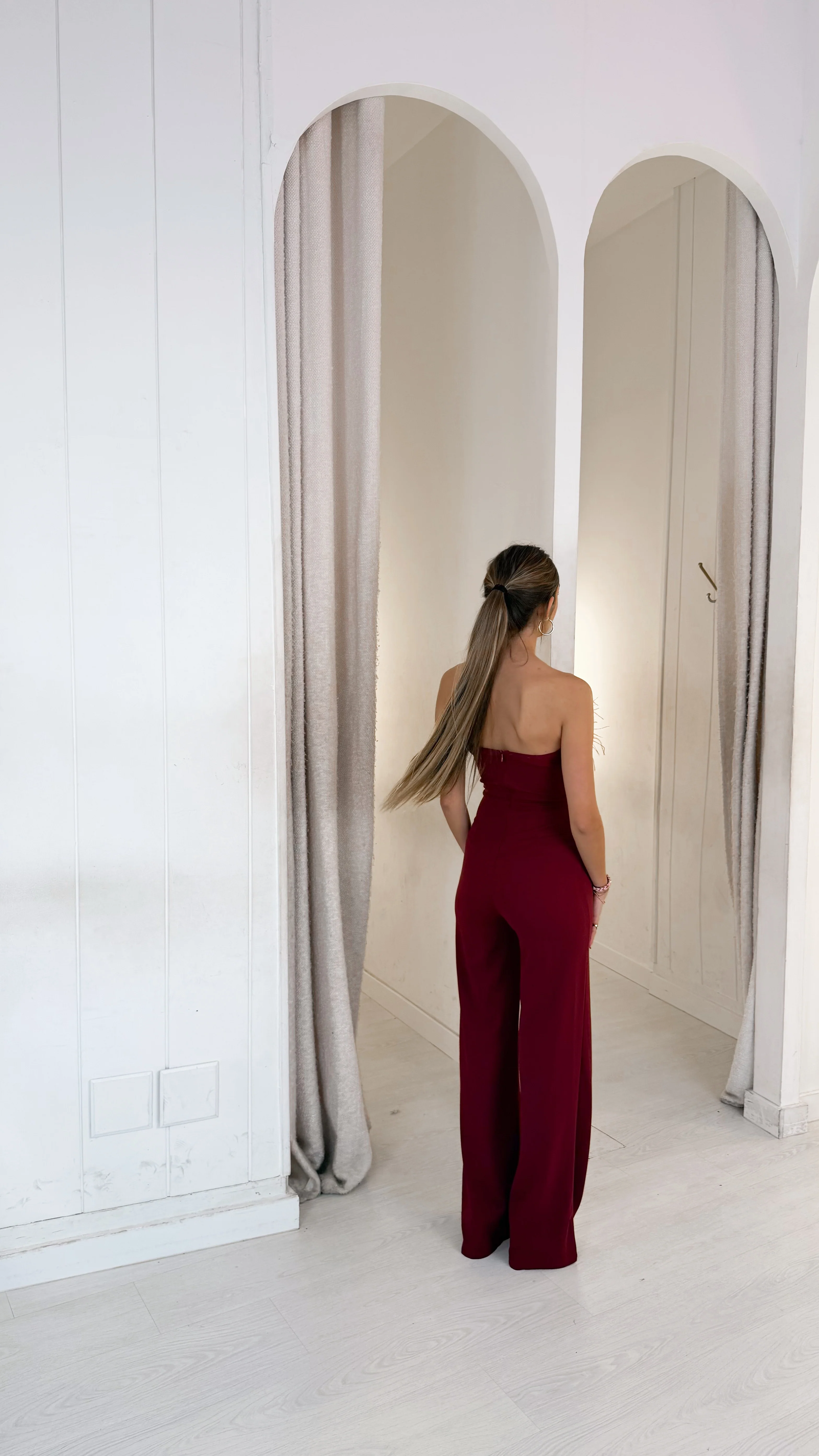Swan playsuit - burdeos - Image 2