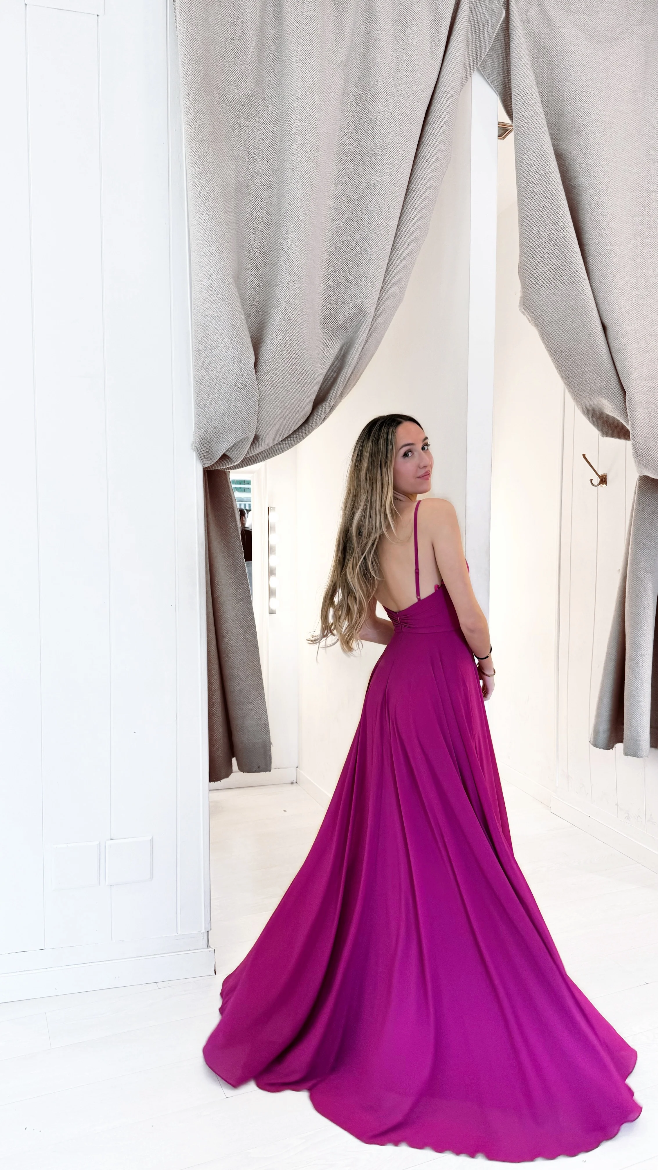 Verona dress - buganvilla - Image 2